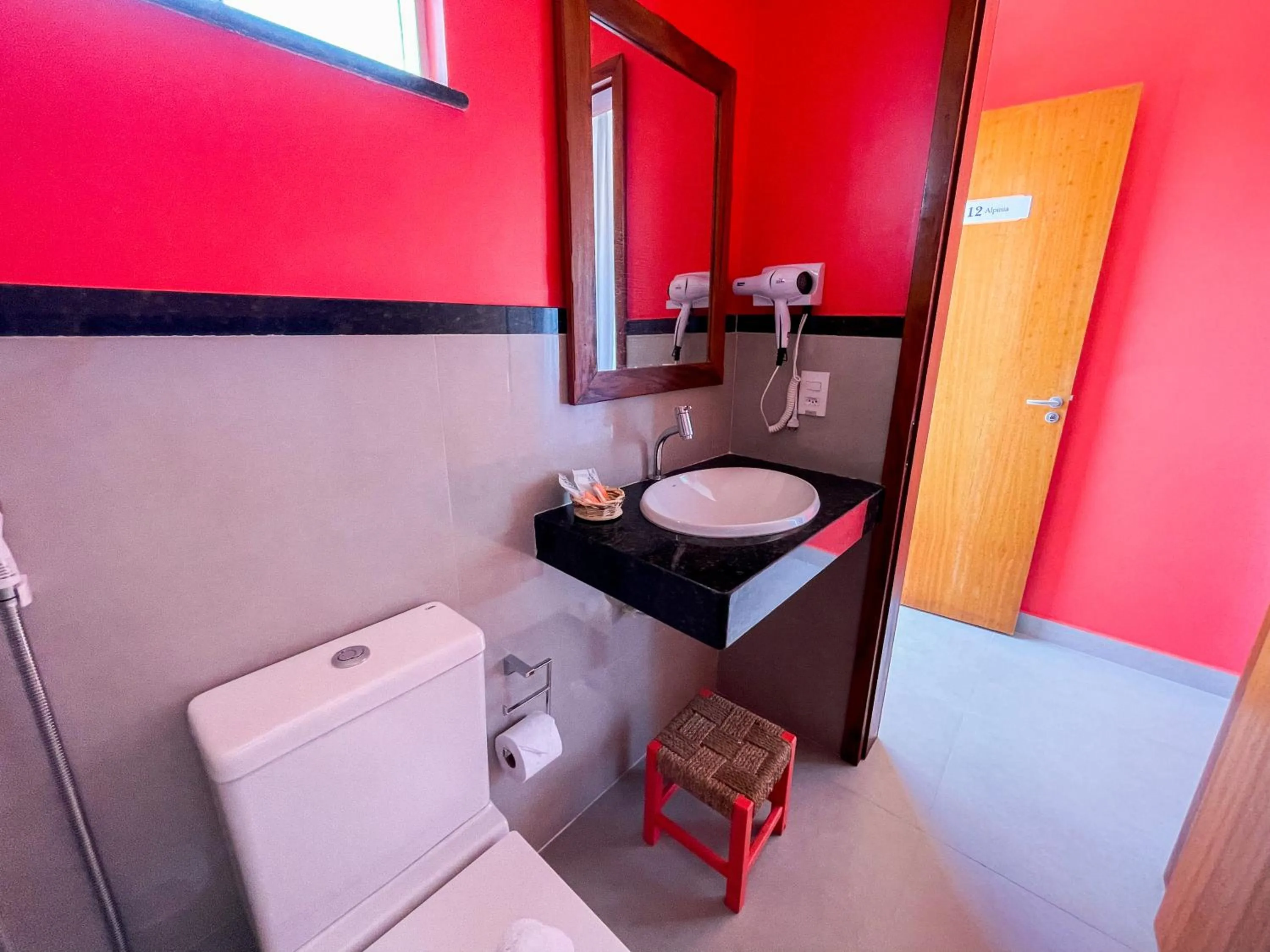 Bathroom in Pousada das Flores