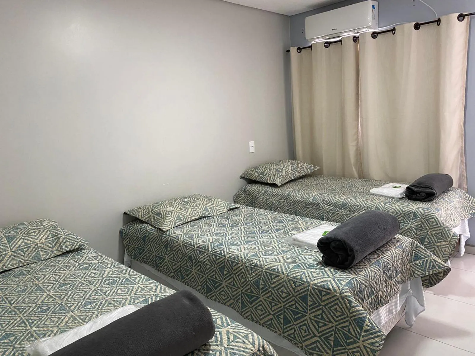 Bed in Hotel Bueno's - Francisco Beltrão