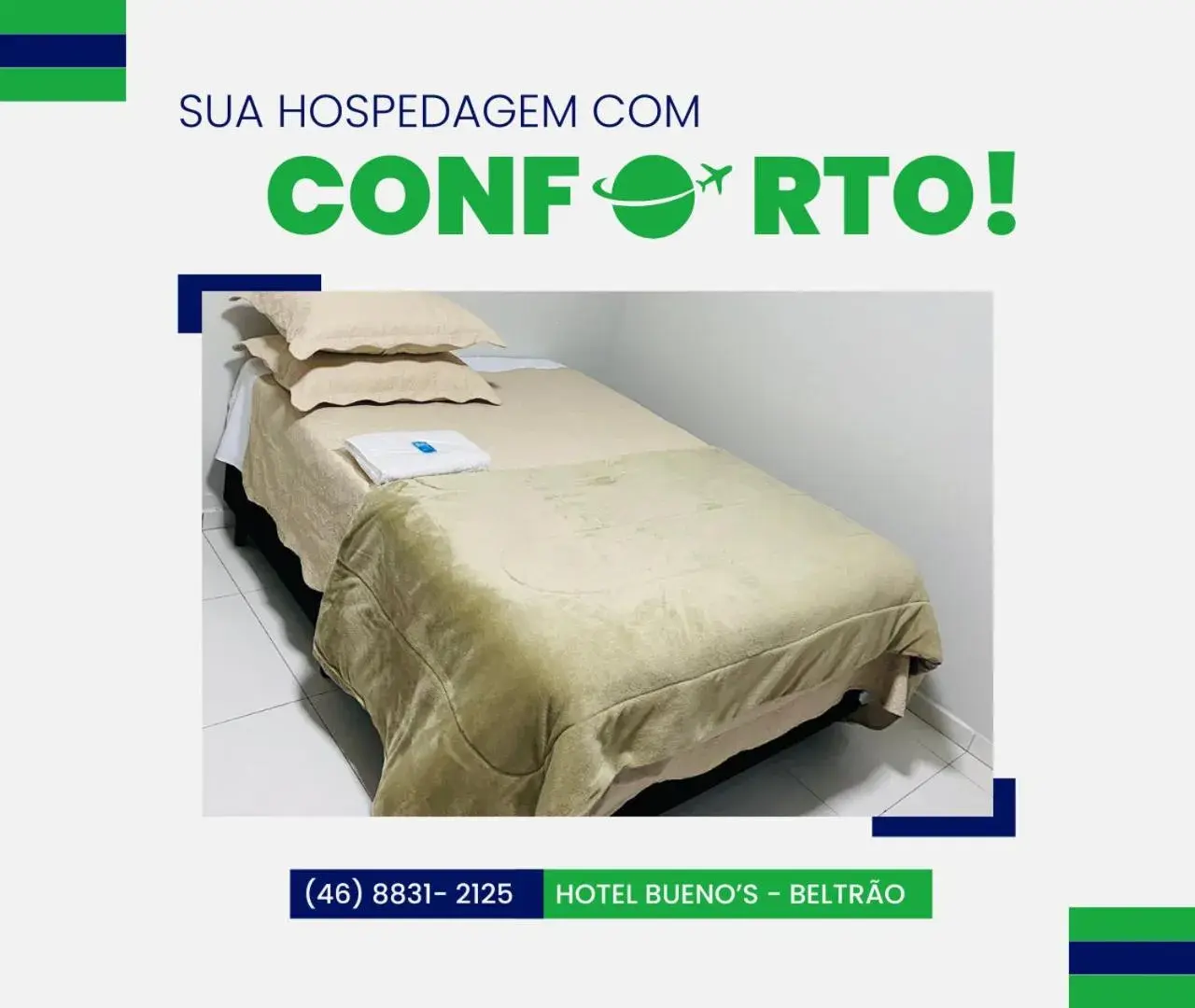 Single Room in Bueno's Hotel Francisco Beltrão Single Room in Bueno's Hotel Francisco Beltrão