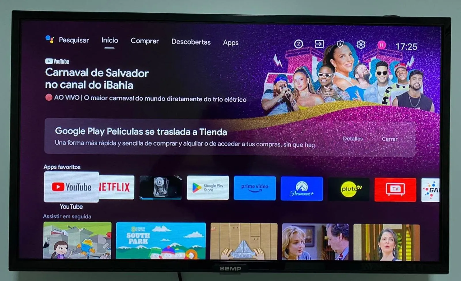 TV and multimedia in Hotel Bueno's - Francisco Beltrão