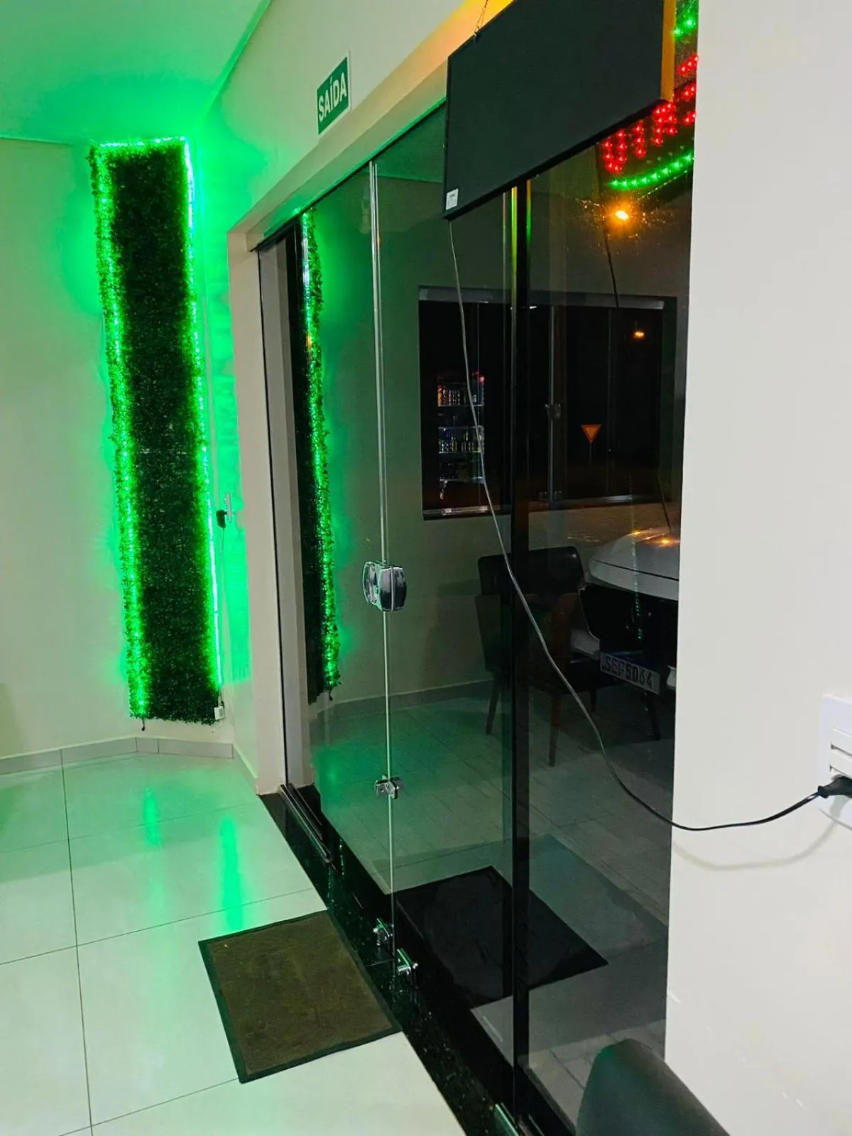 Lobby or reception in Hotel Bueno's - Francisco Beltrão