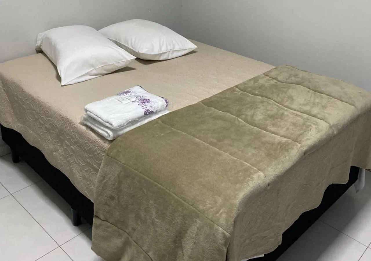 Bed in Hotel Bueno's - Francisco Beltrão