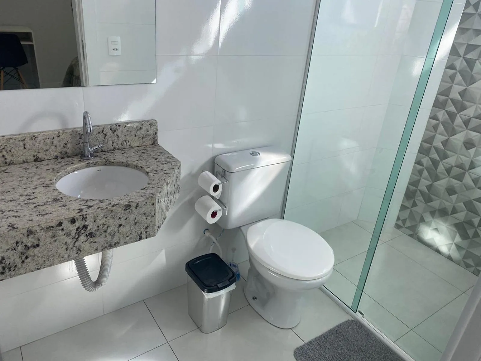 Bathroom in Hotel Bueno's - Francisco Beltrão