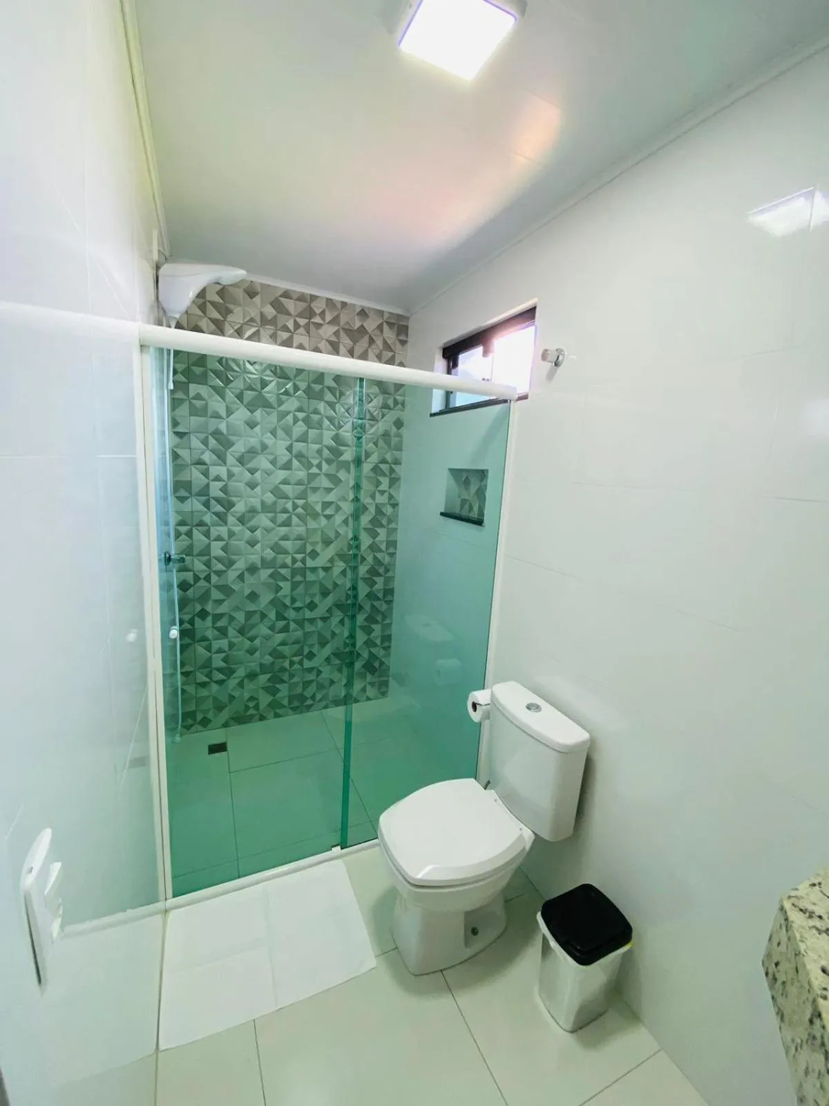 Shower in Hotel Bueno's - Francisco Beltrão