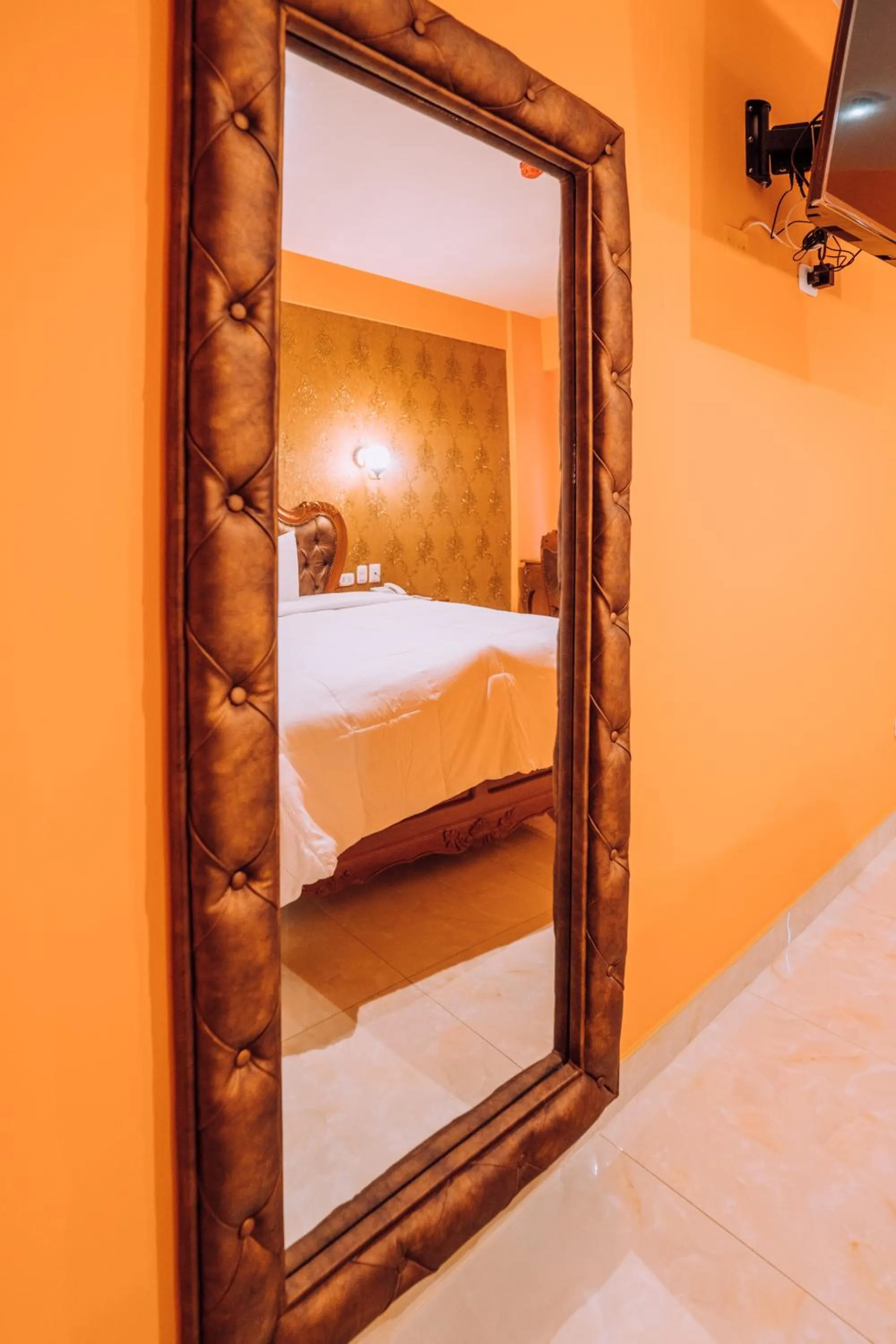 Bed in Lima Central Design Hotel Spa & Club