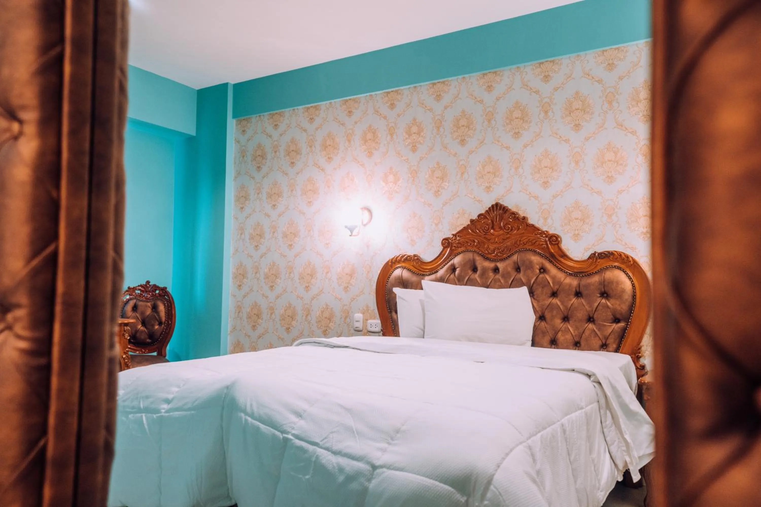 Bed in Lima Central Design Hotel Spa & Club