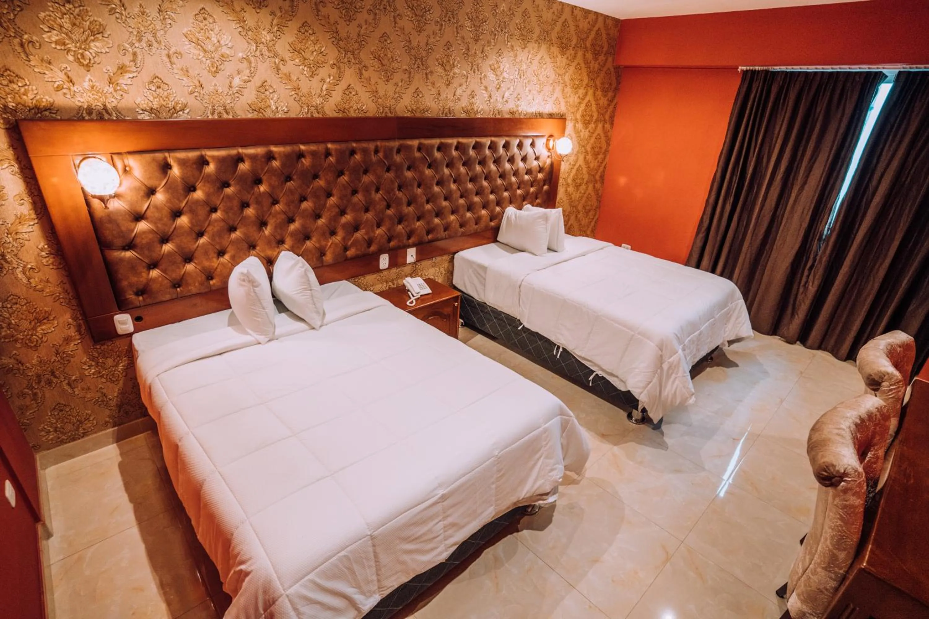 Bed in Lima Central Design Hotel Spa & Club