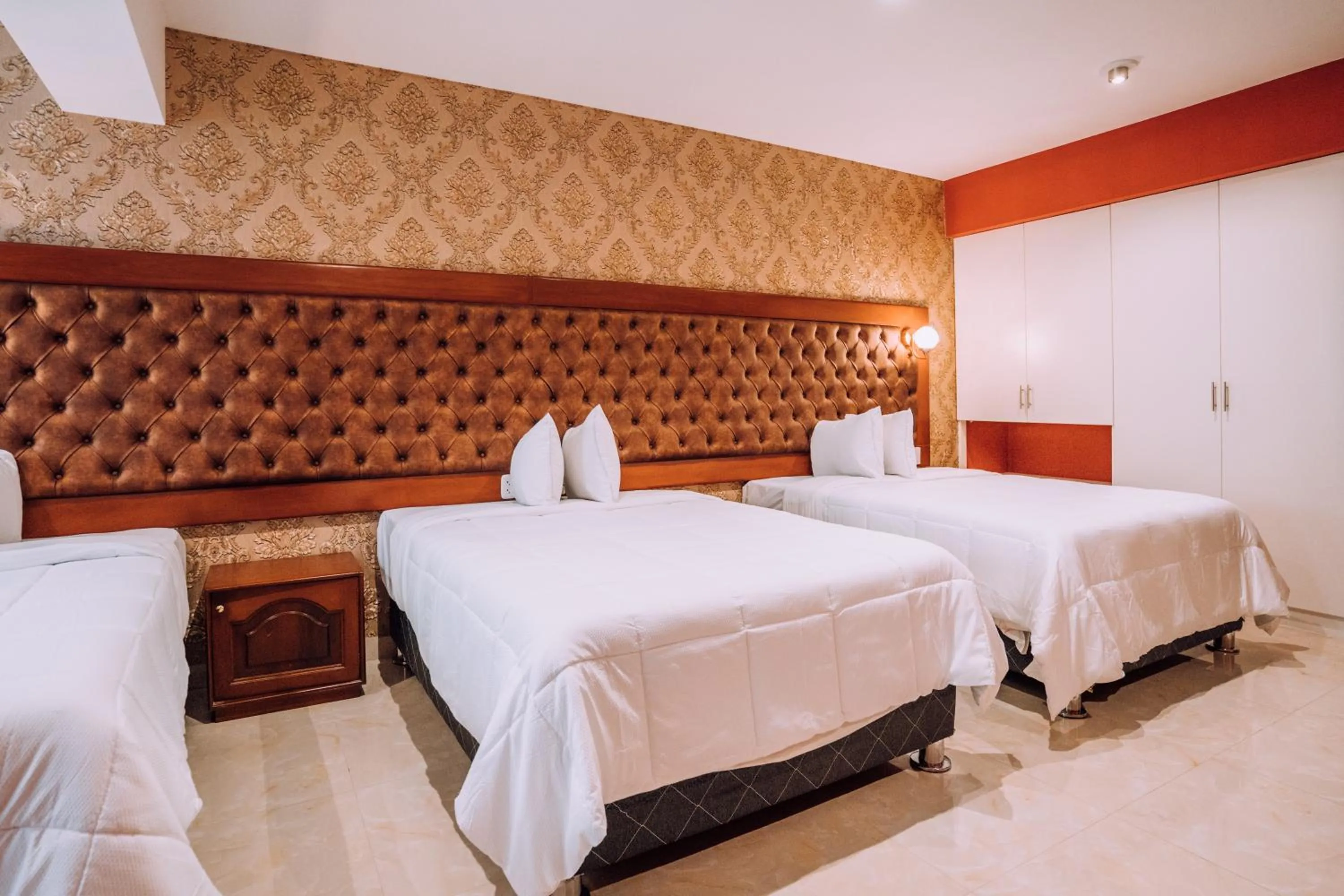 Bed in Lima Central Design Hotel Spa & Club