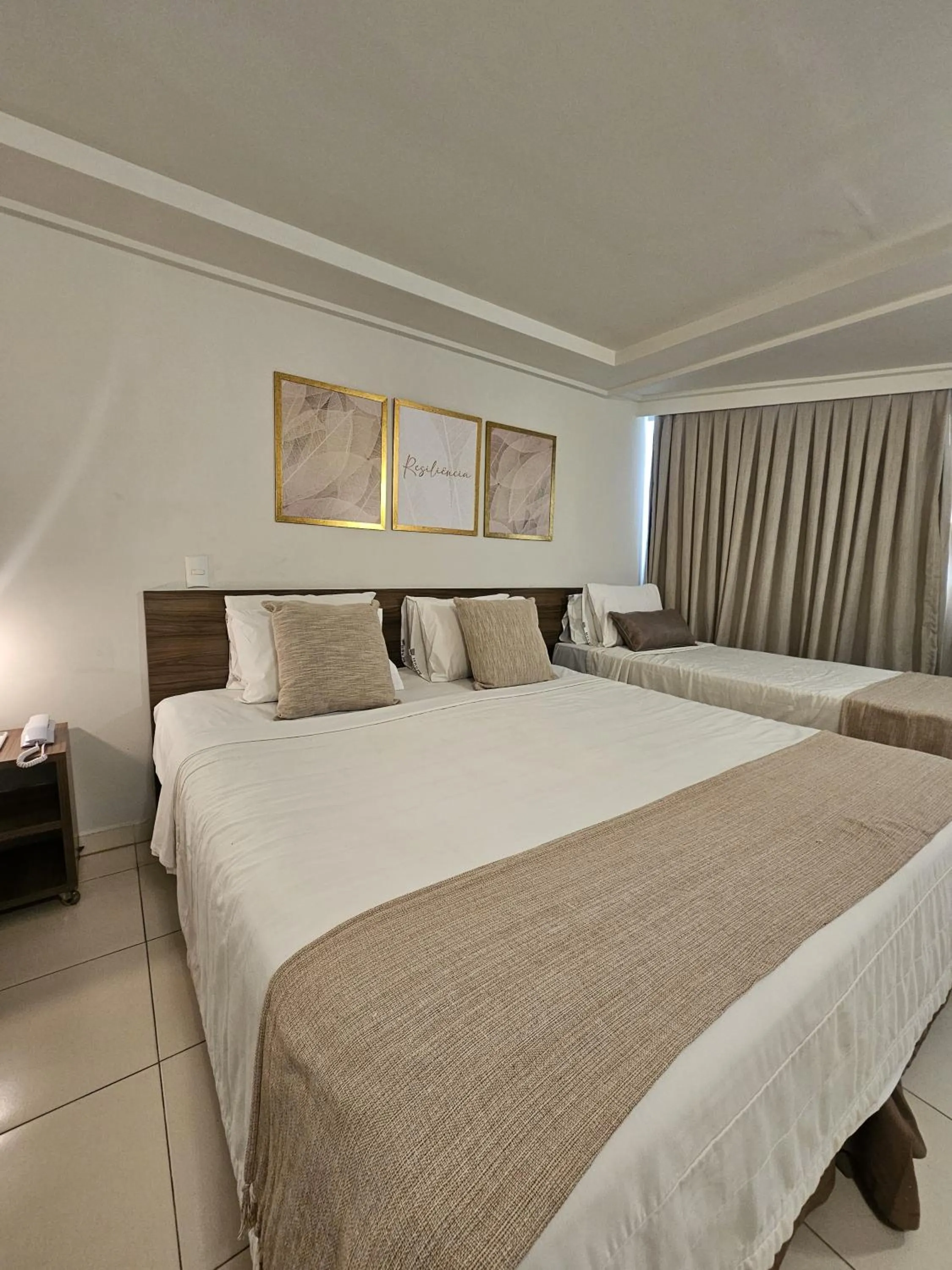 Bed in FLAT BLUE SUNSET