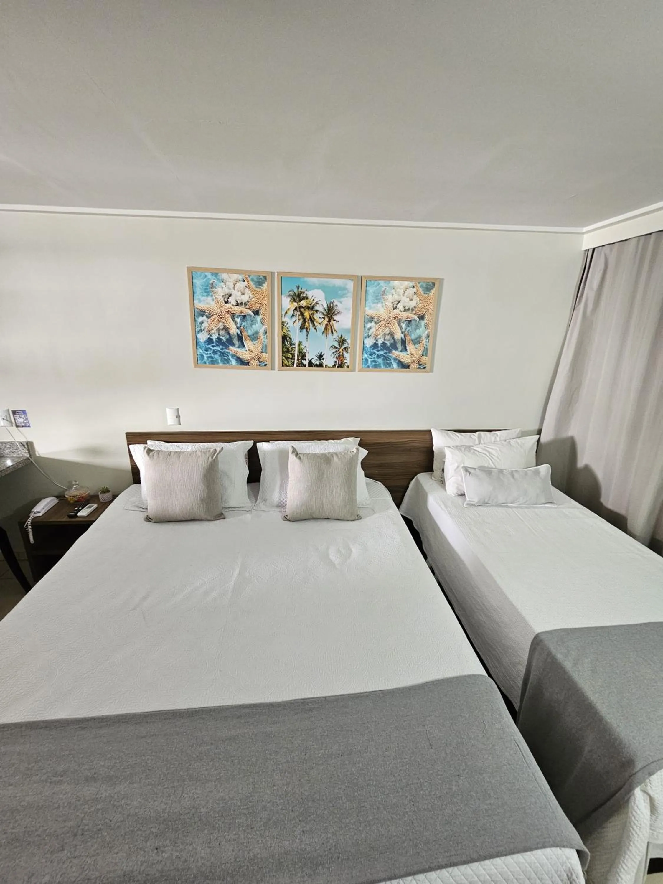 Bed in FLAT BLUE SUNSET