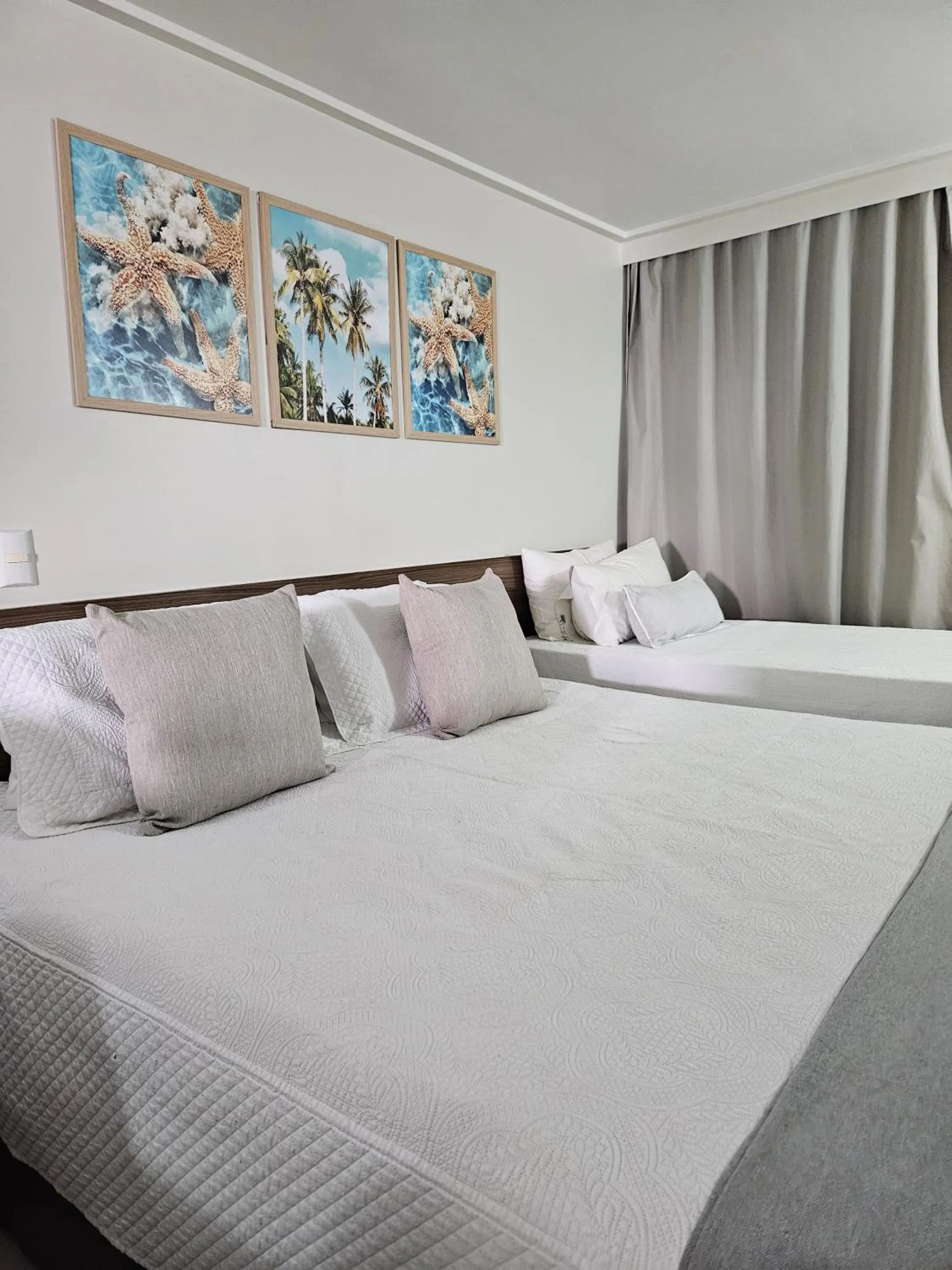 Bed in FLAT BLUE SUNSET