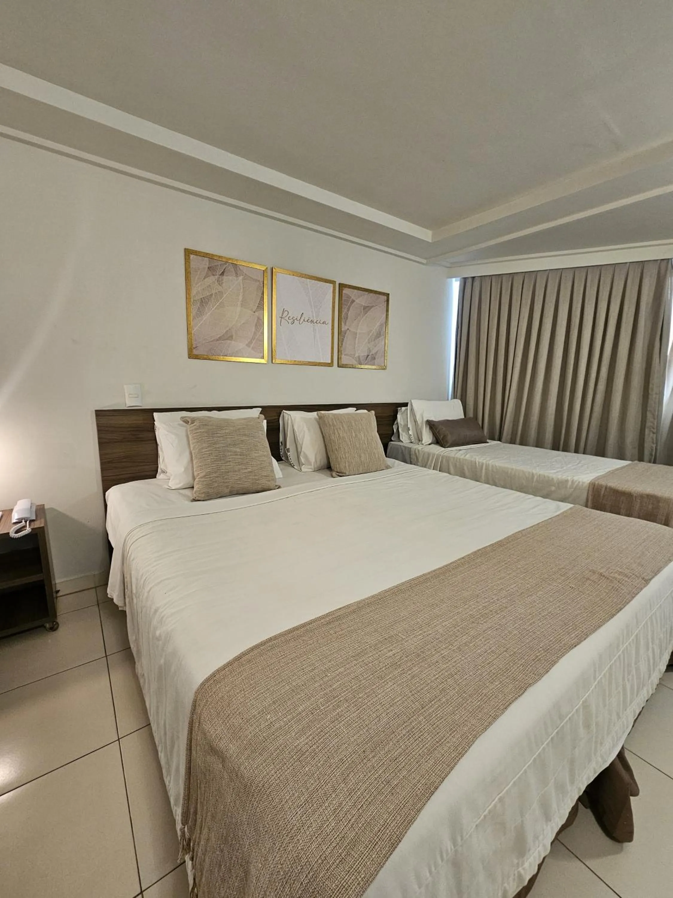 Bed in FLAT BLUE SUNSET