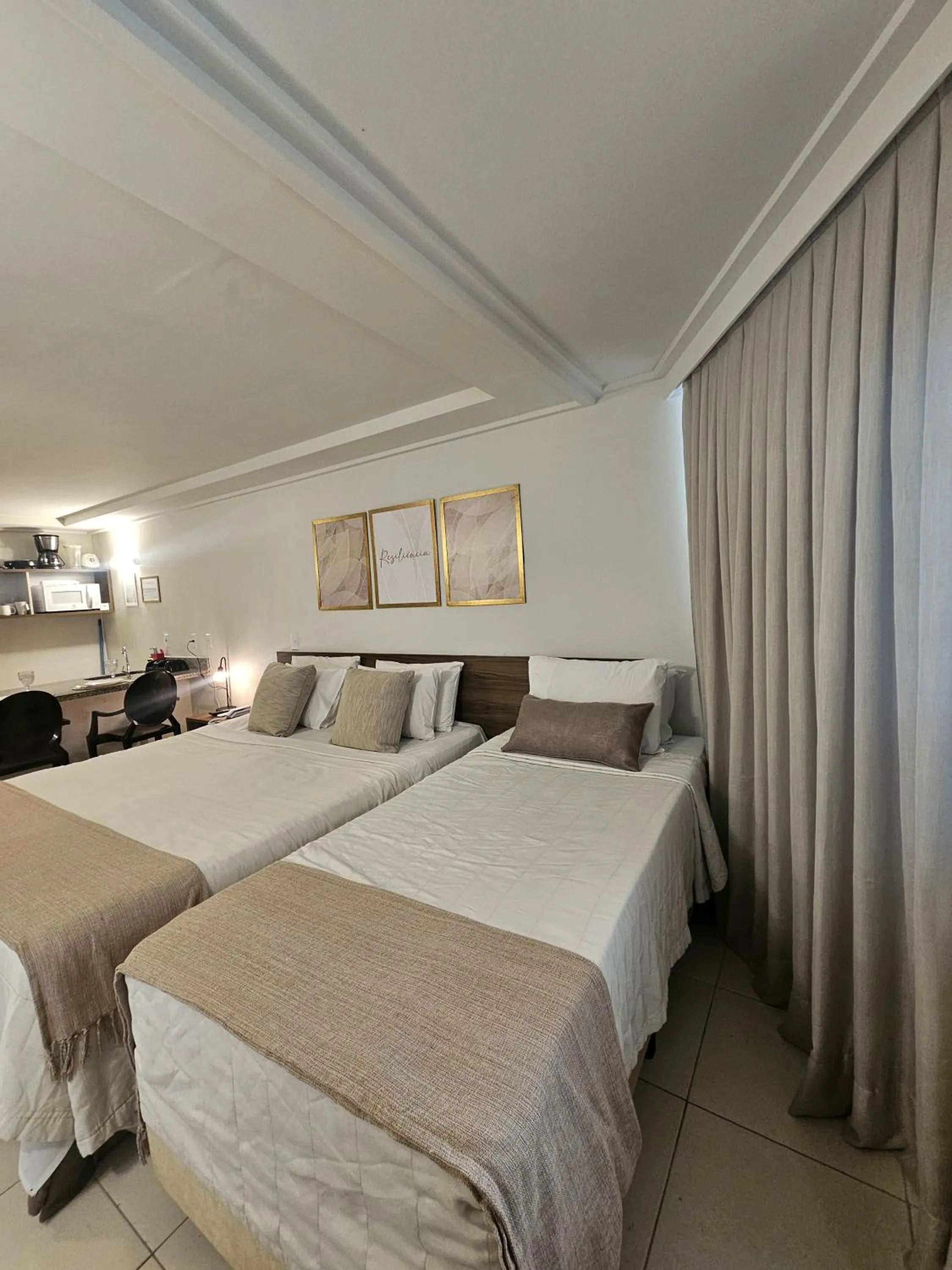 Bed in FLAT BLUE SUNSET