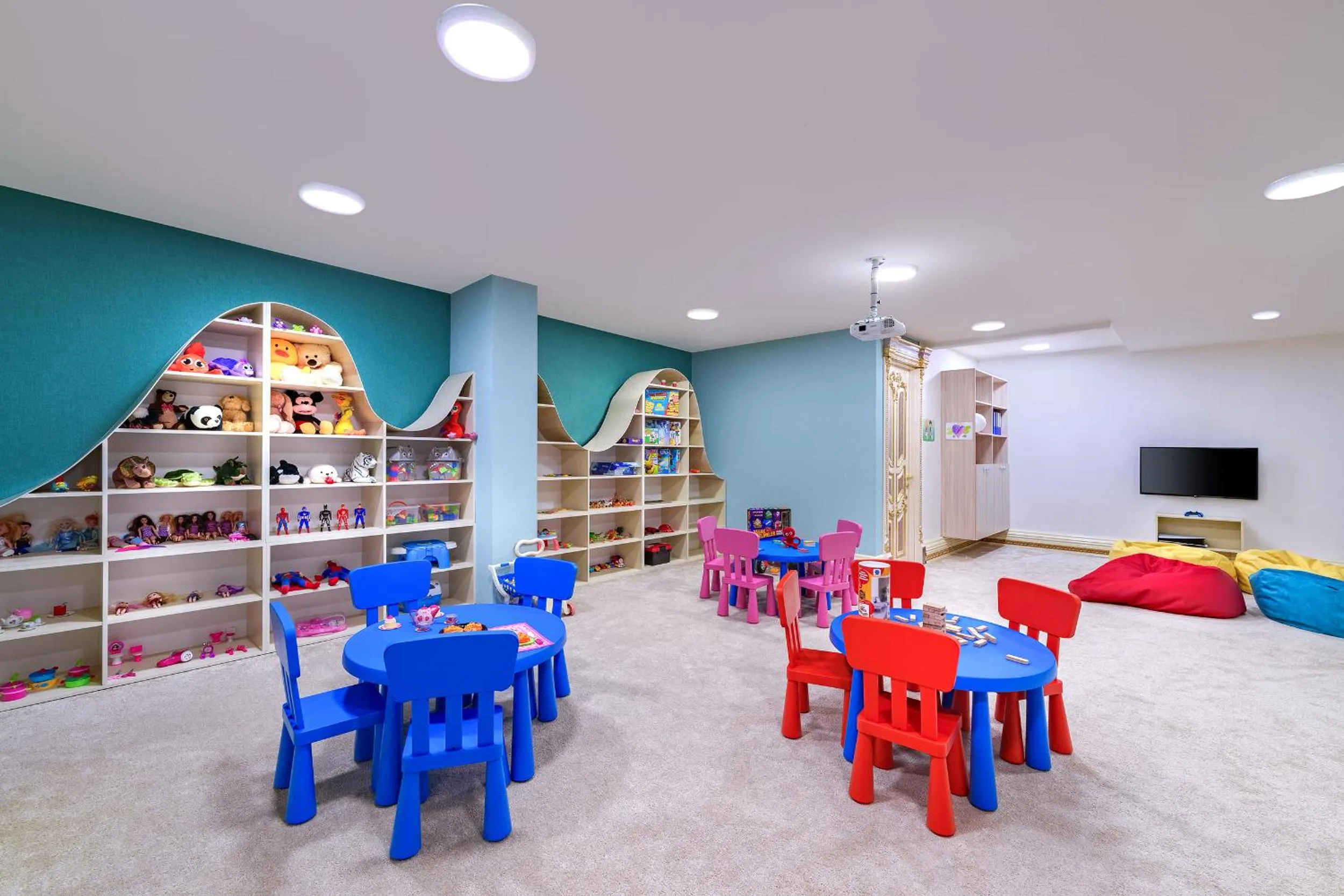 Children play ground in Les Ambassadeurs Hotel Casino&Marina