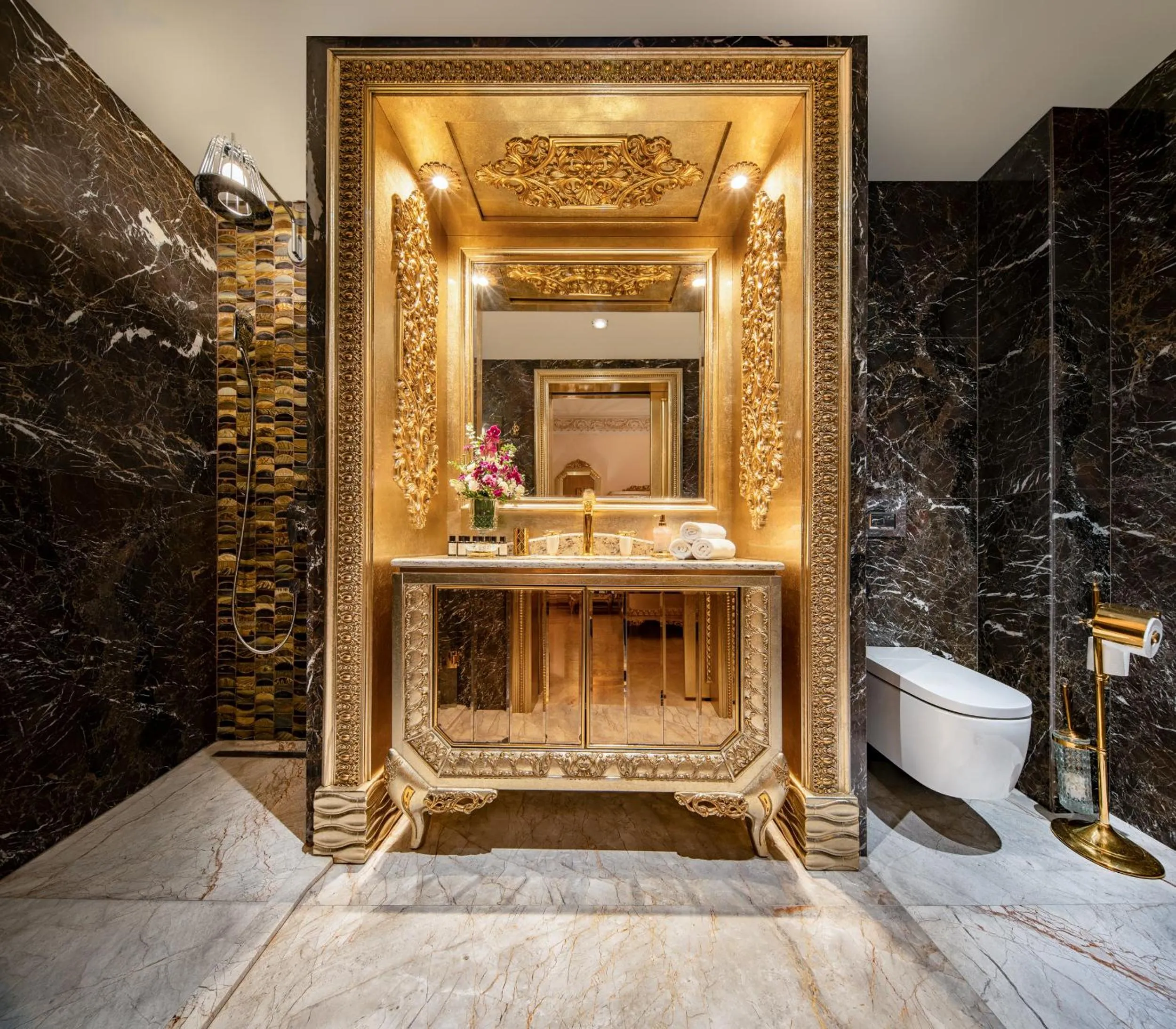 Bathroom in Les Ambassadeurs Hotel Casino&Marina