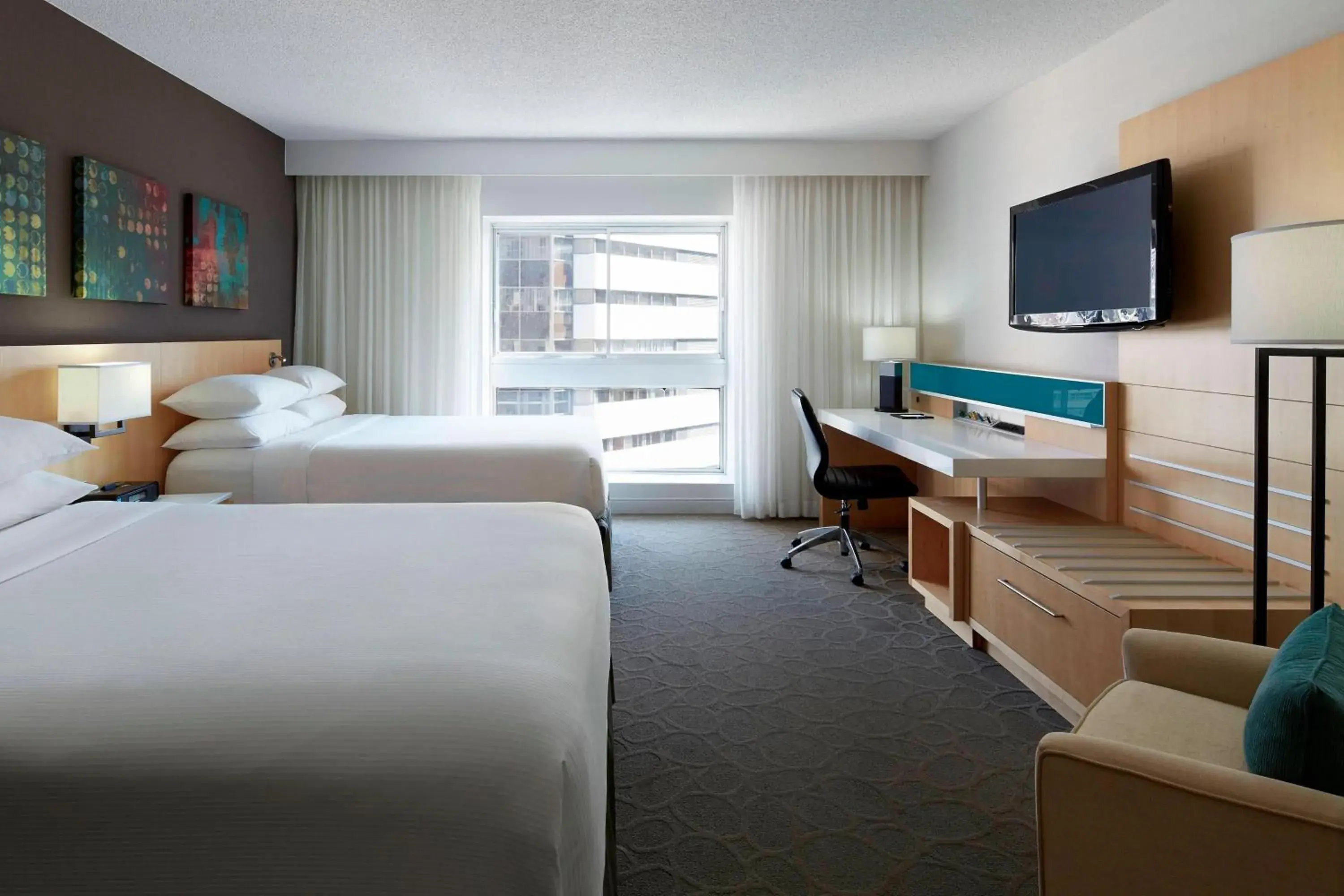 Double Room with Two Double Beds in Delta Hotels by Marriott Montreal Double Room with Two Double Beds in Delta Hotels by Marriott Montreal