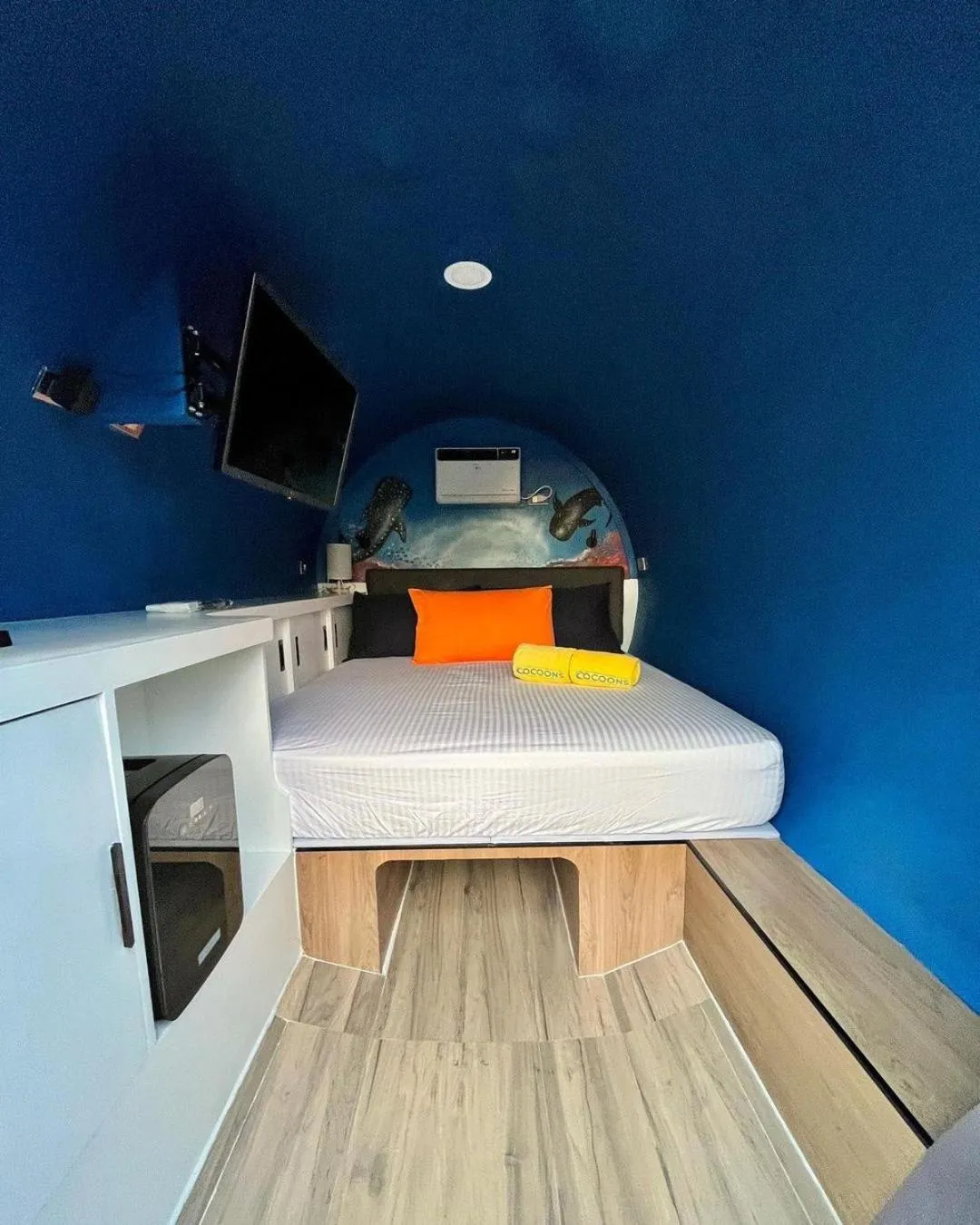 Bed in Cocoons Casobe