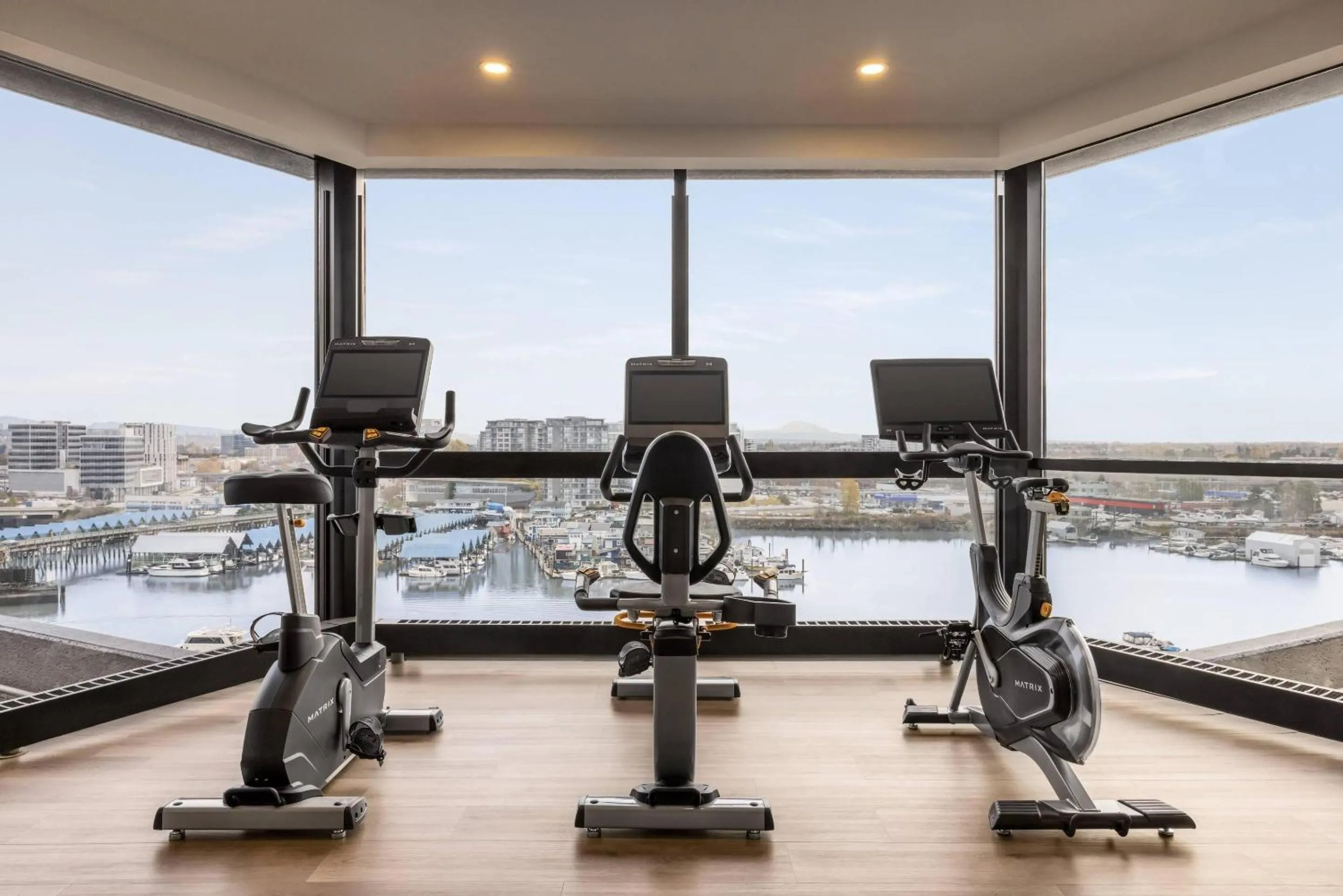 Fitness centre/facilities in Radisson Blu Vancouver Airport Hotel & Marina