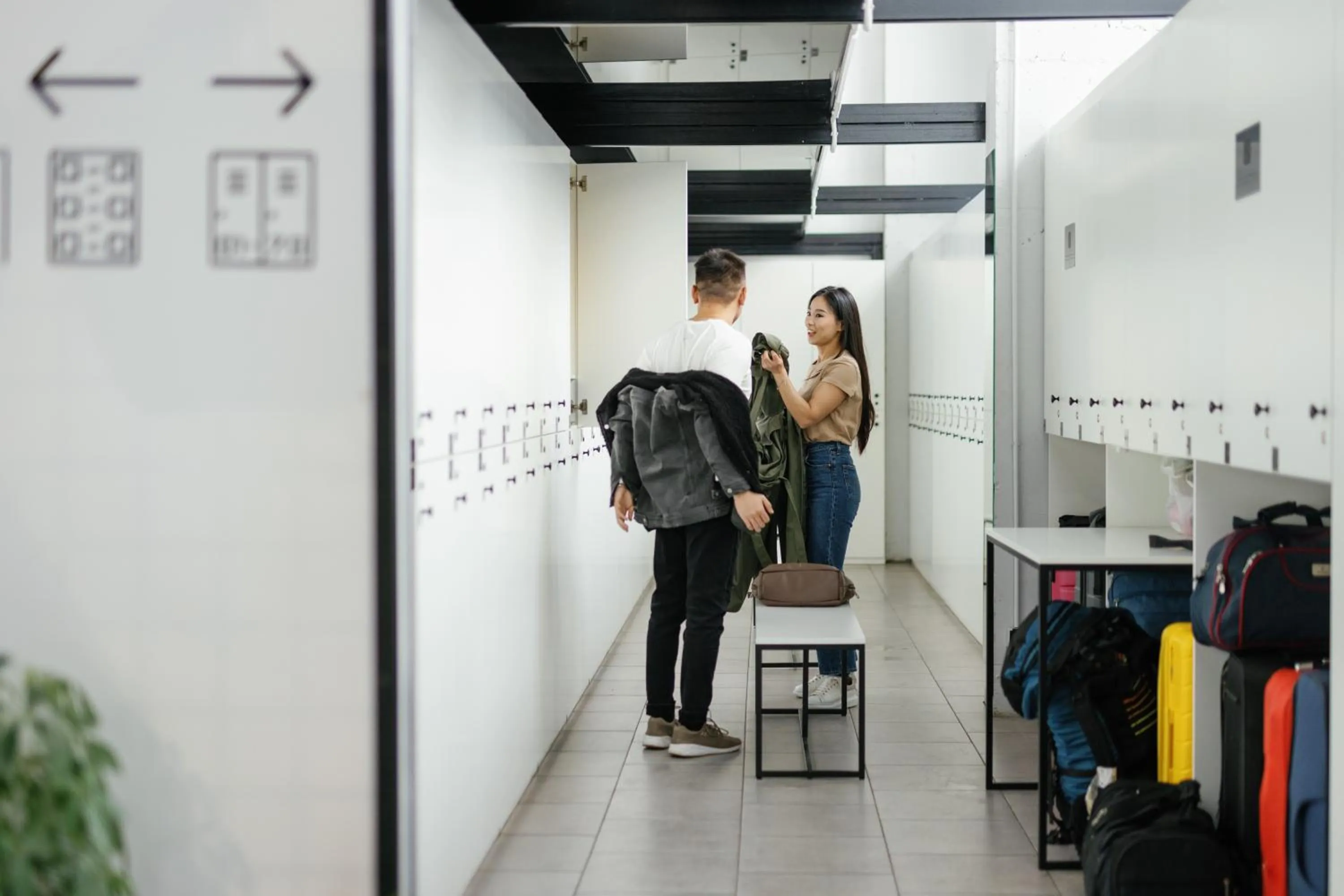 microwave in Capsule Hotel Constellation 89