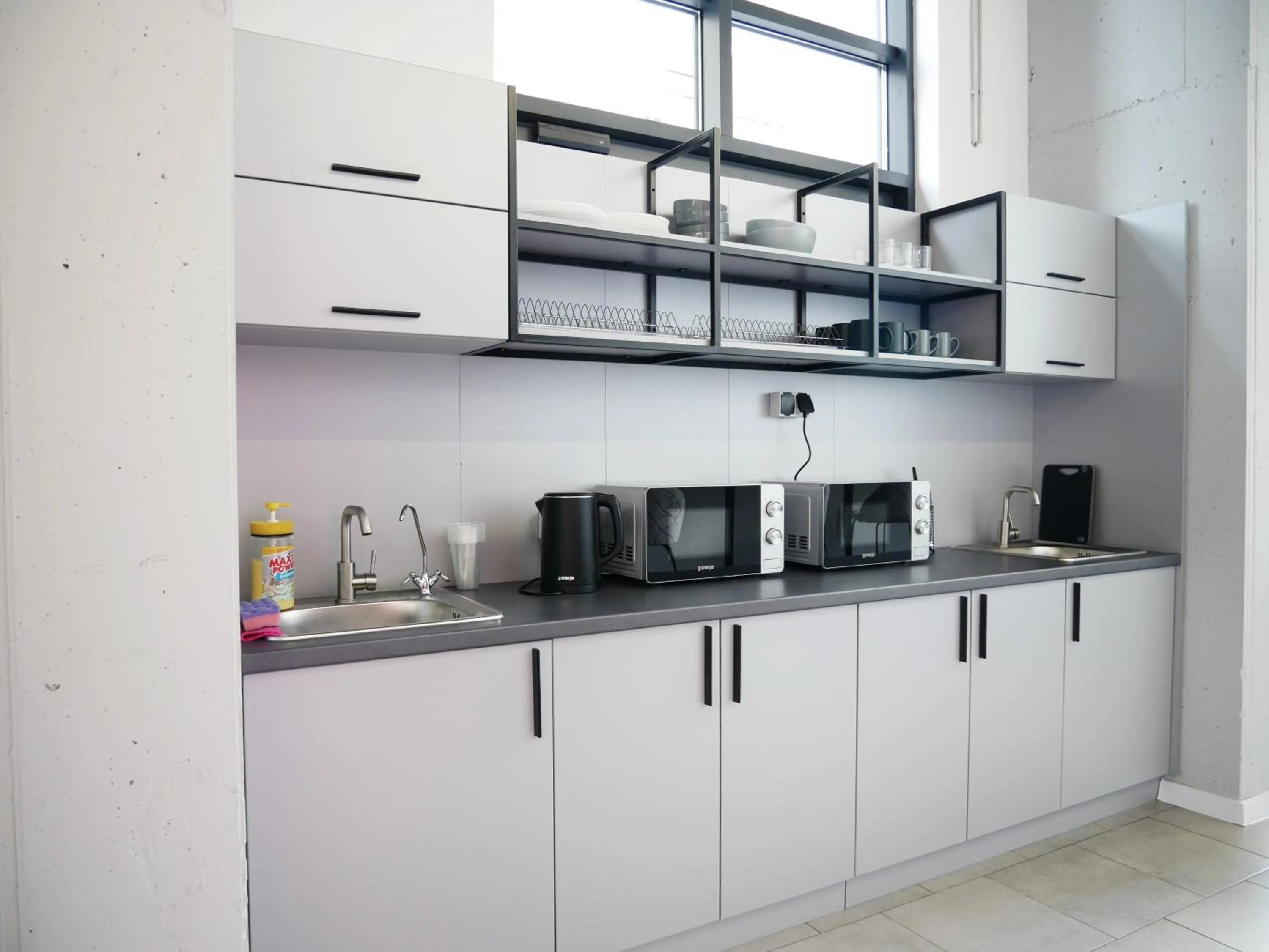 Coffee/tea facilities in Capsule Hotel Constellation 89