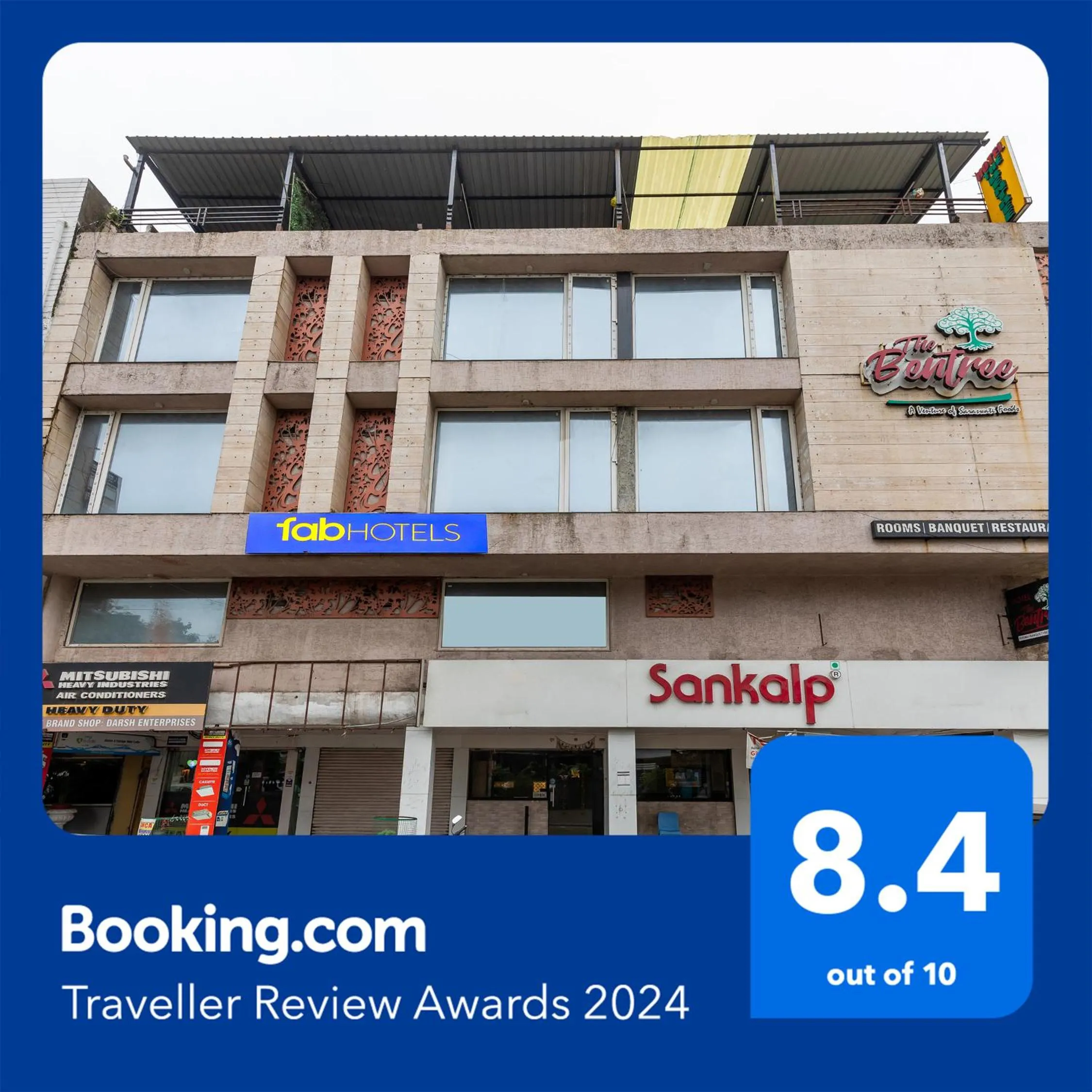 Facade/entrance in Hotel The Bentree