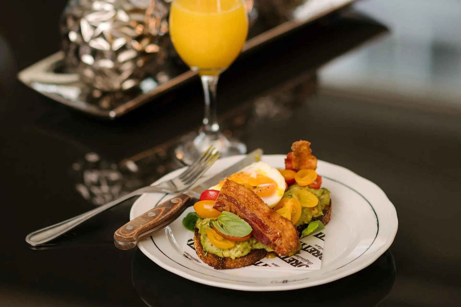 room service in SoHo Hotel Toronto