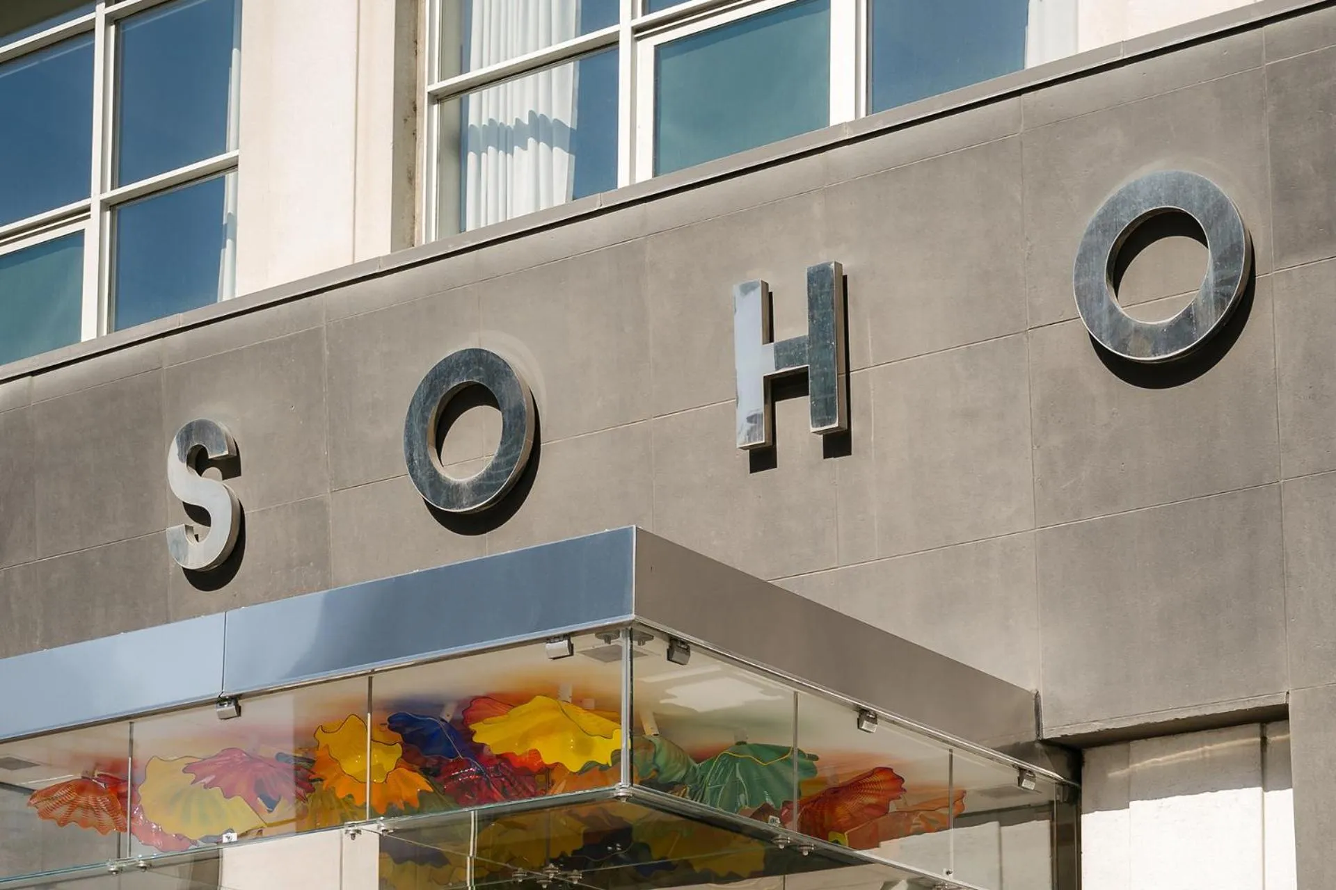 Property building in SoHo Hotel Toronto