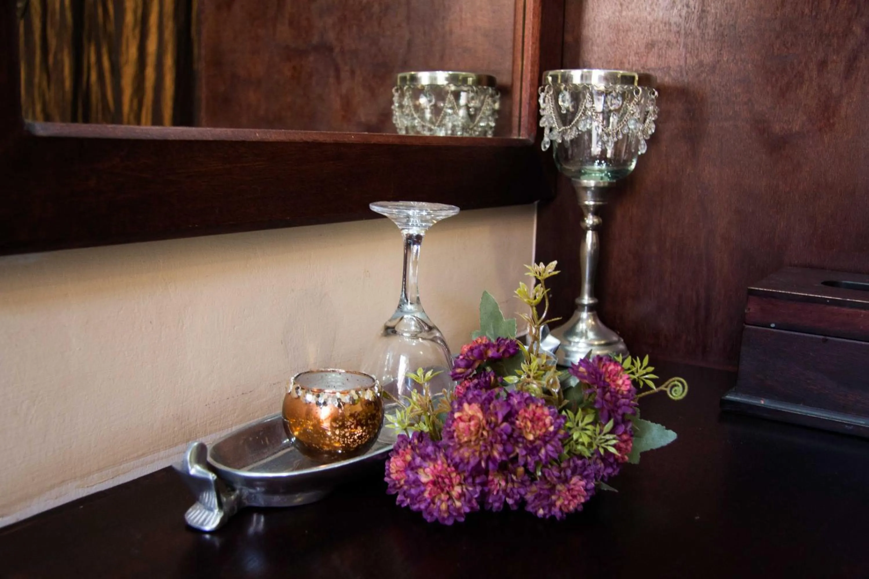 Decorative detail in Zoete Rust Boutique Hotel