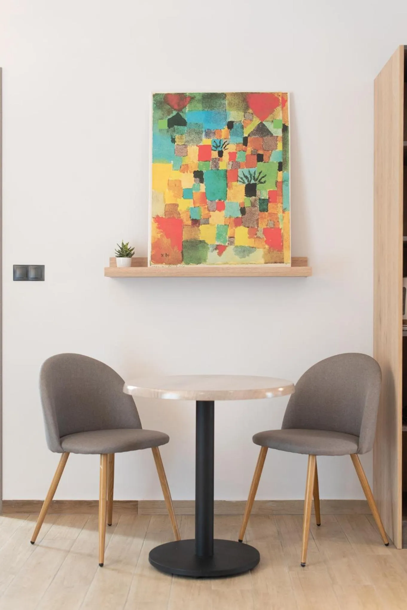 Seating area in The Residences Kalamata