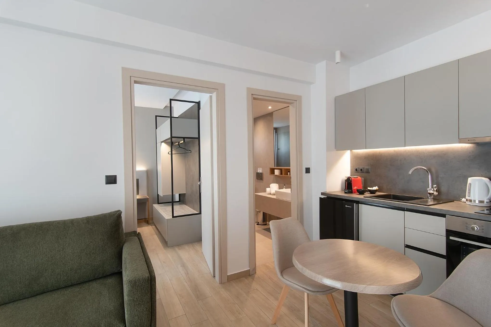 Living room in The Residences Kalamata