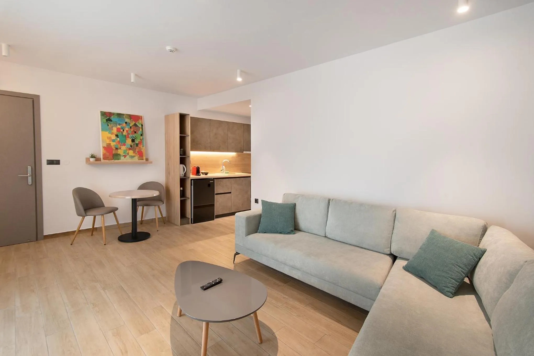 Living room in The Residences Kalamata