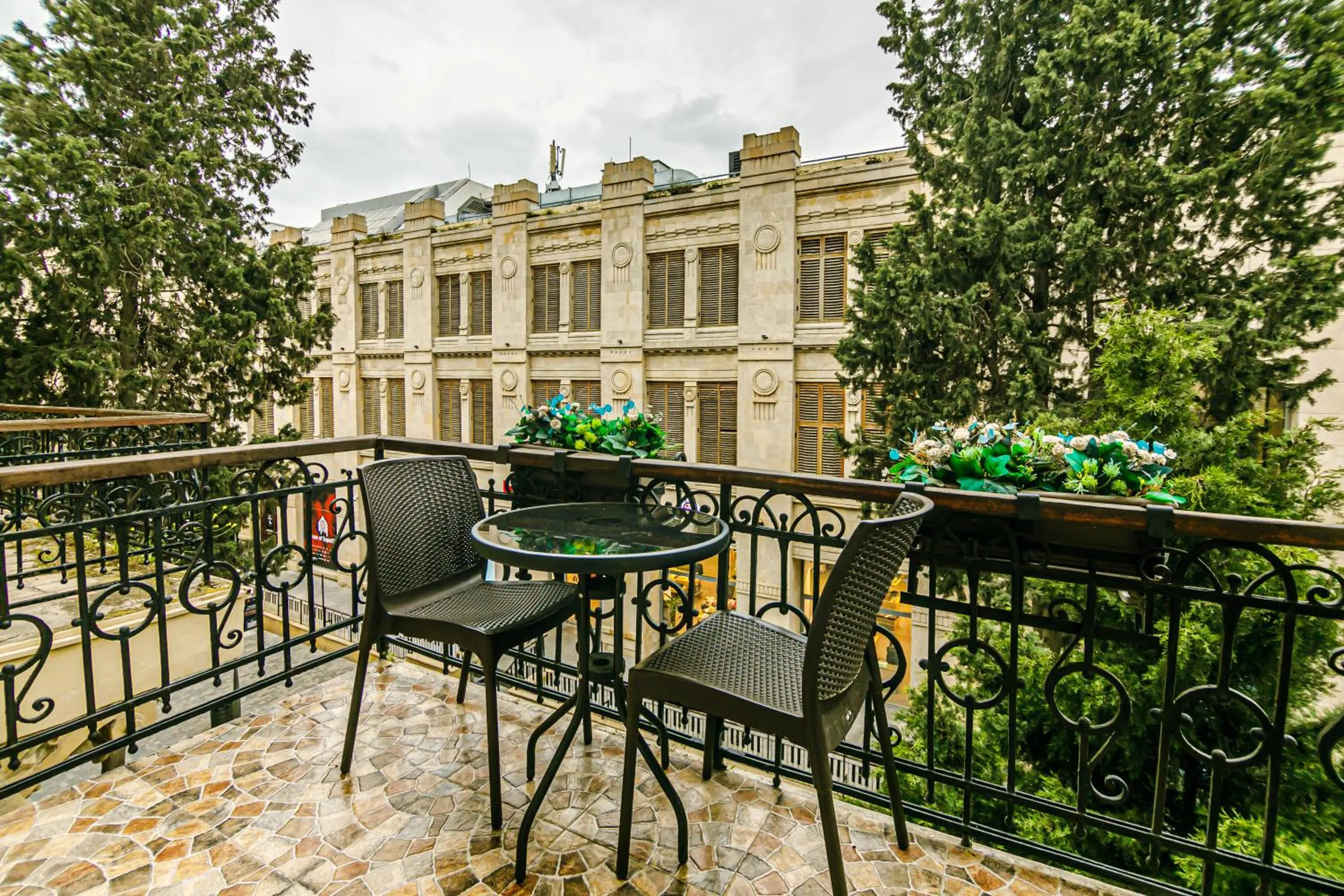 Balcony/Terrace in GREEN PARK iNN