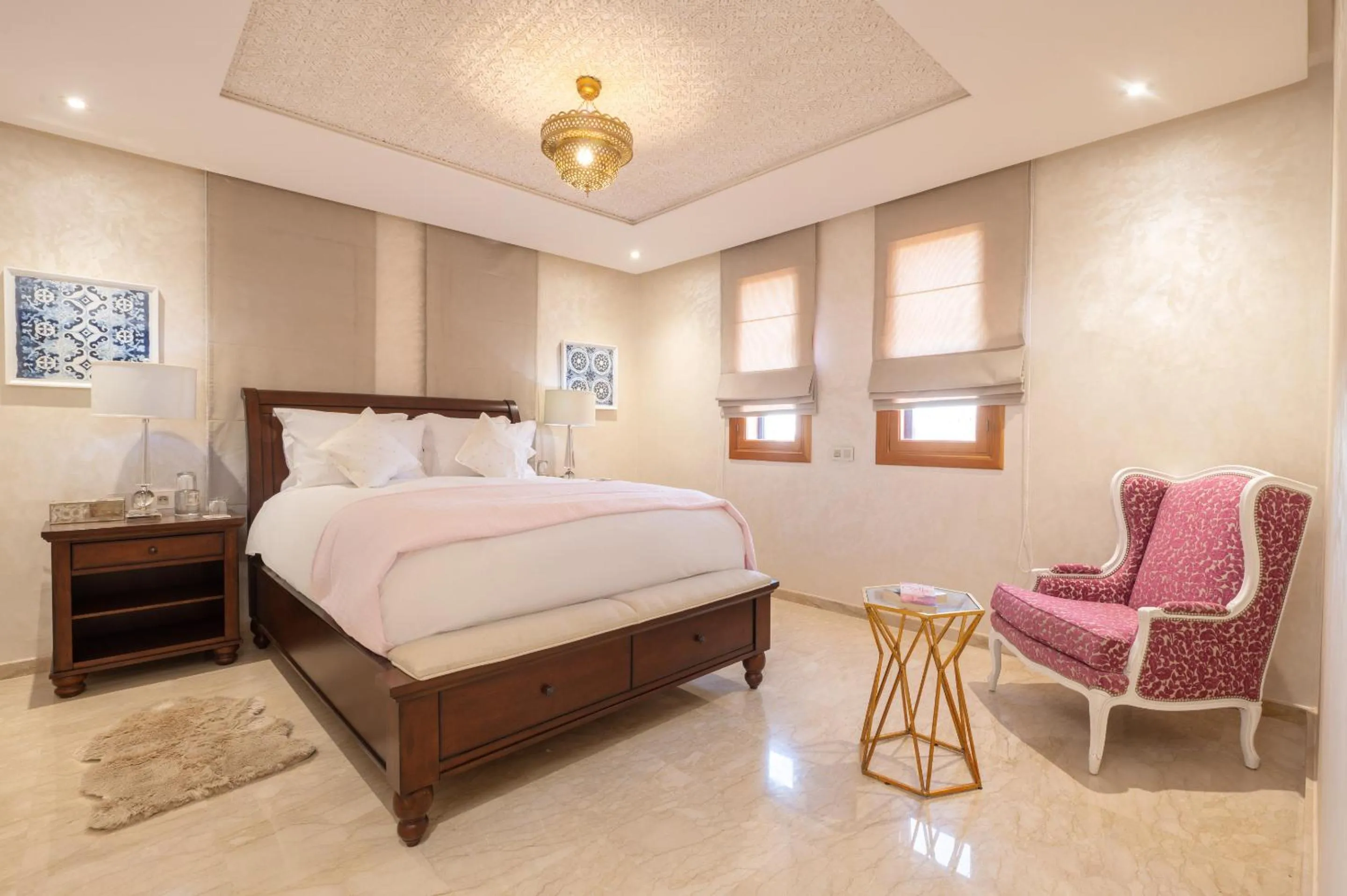 Bedroom, Bed in Villa Dar Laila