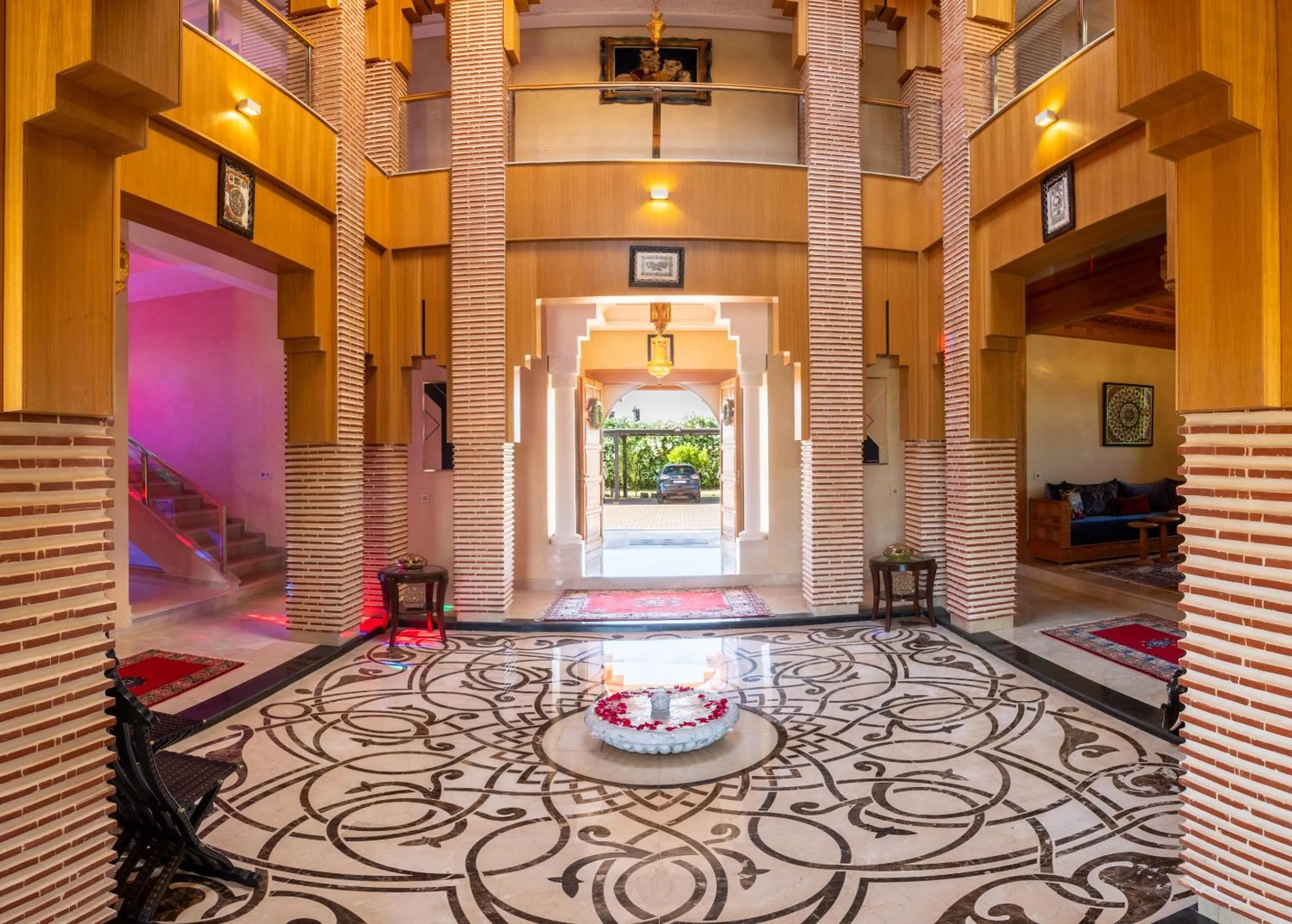 Lobby or reception in Villa Dar Laila