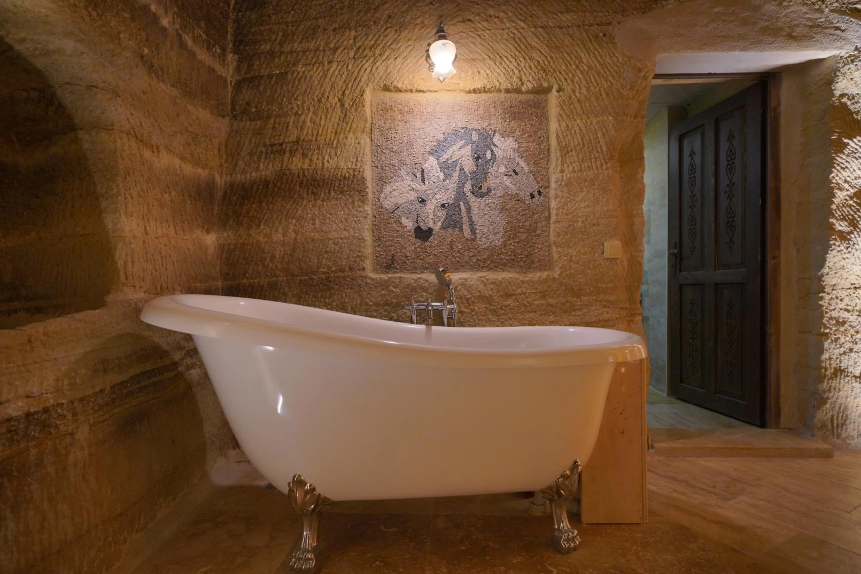 Bath in Göreme Cave Lodge