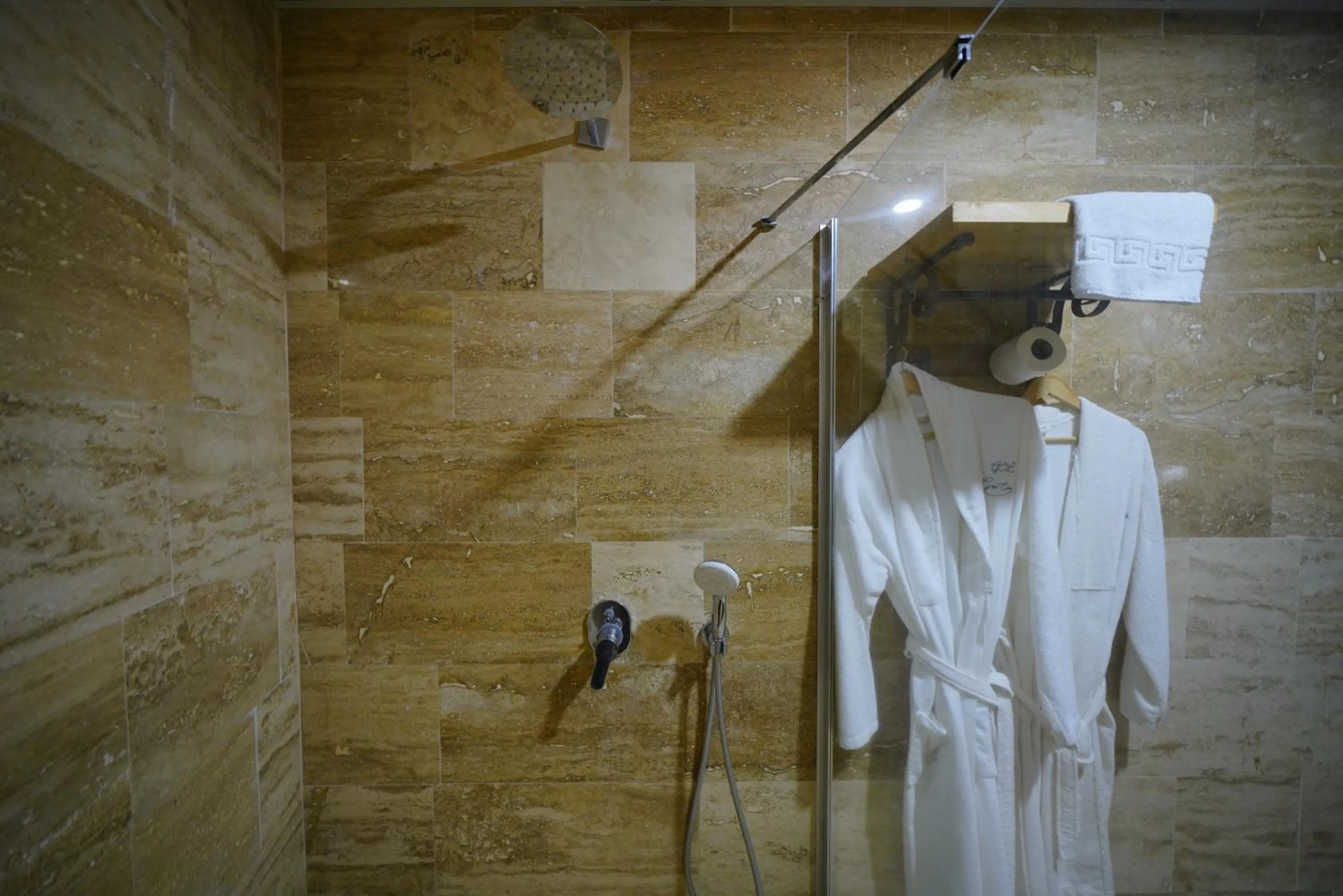 Shower in Göreme Cave Lodge