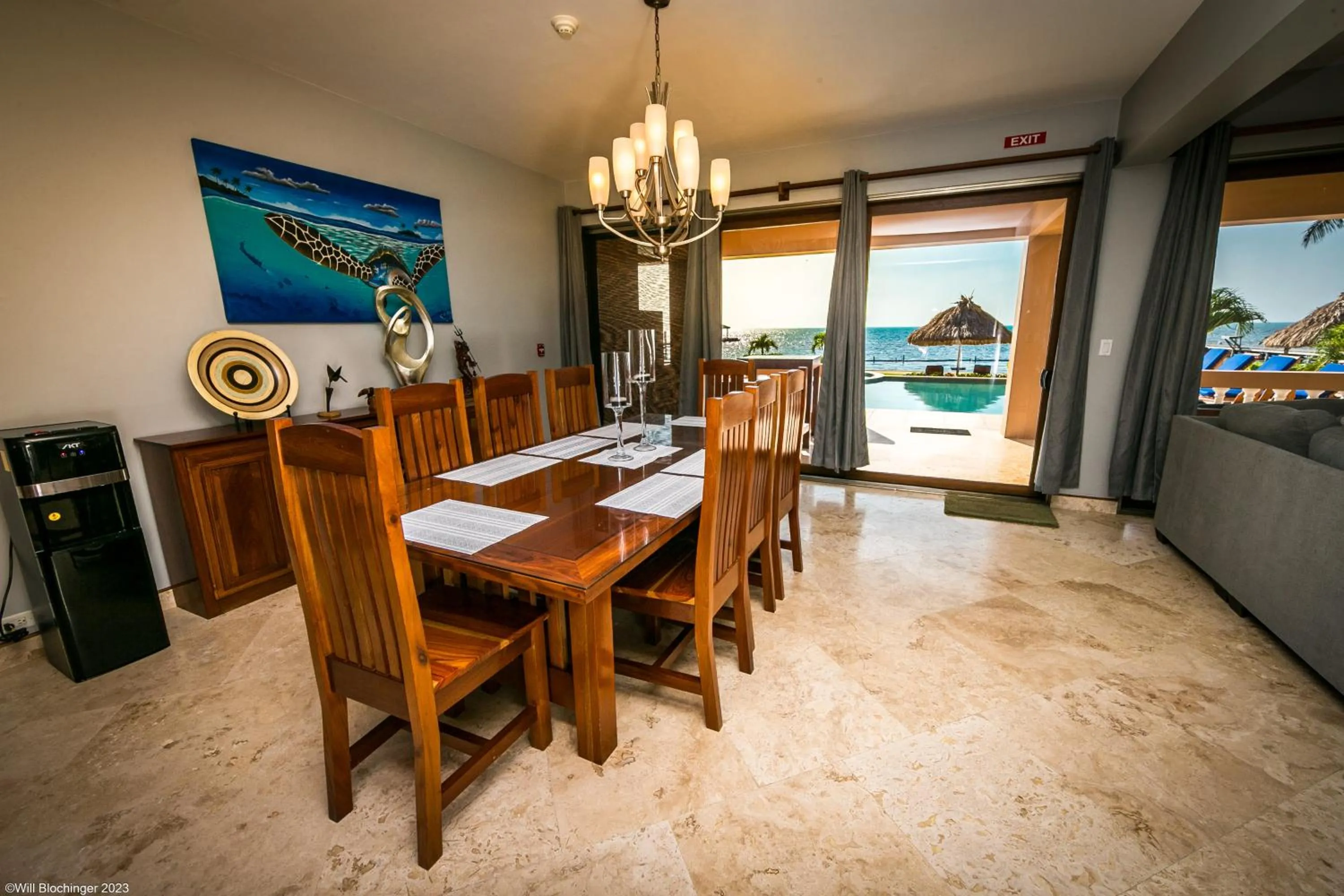 Dining area in Hol Chan Reef Resort & Villas