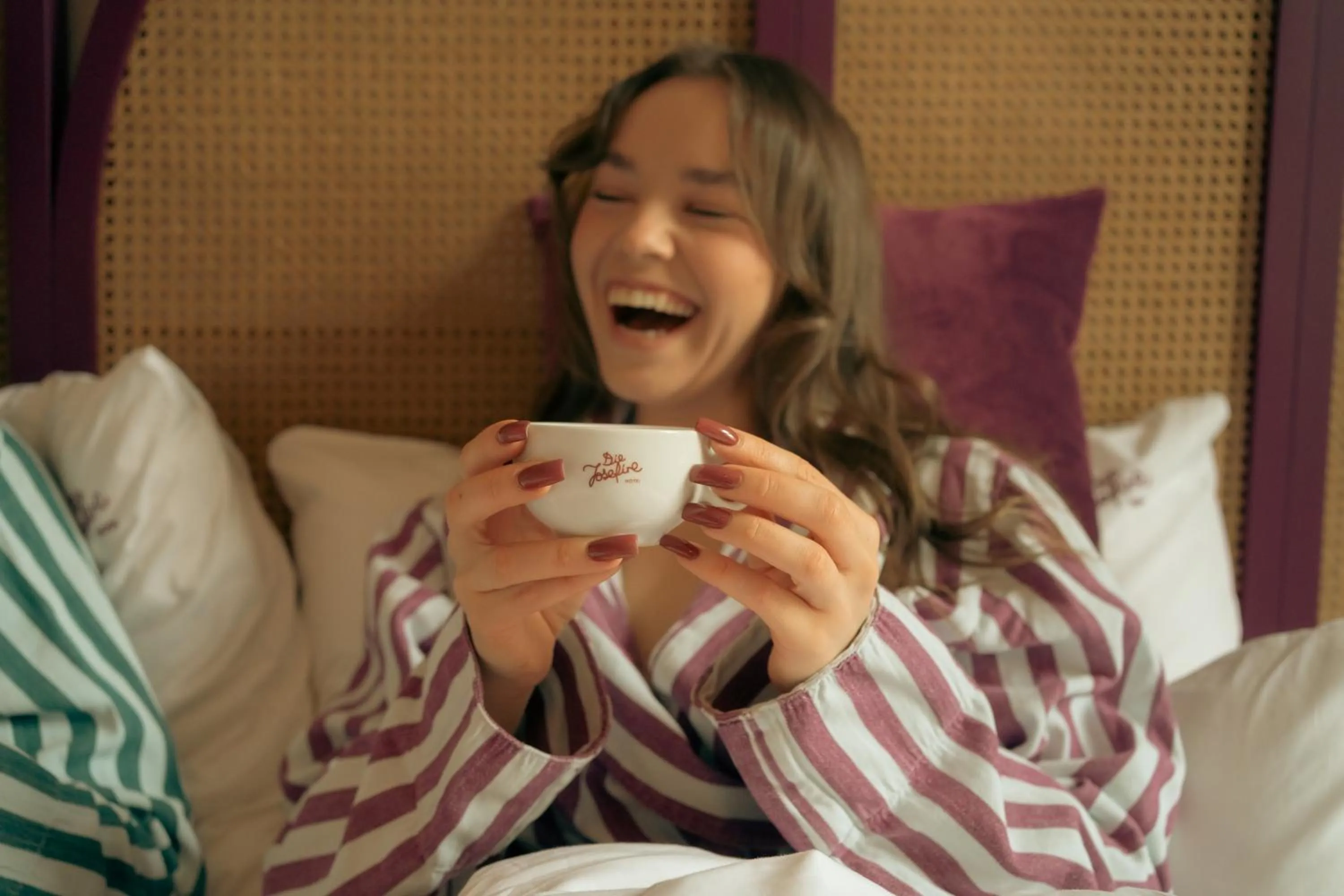 Bed in Hotel Josefine