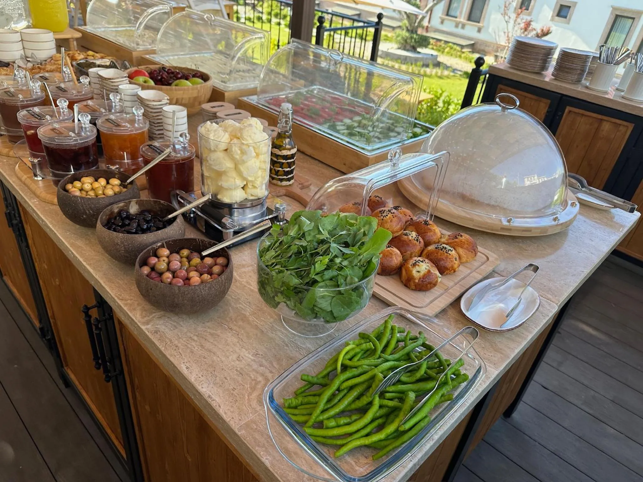 Breakfast in Oikos Bozcaada