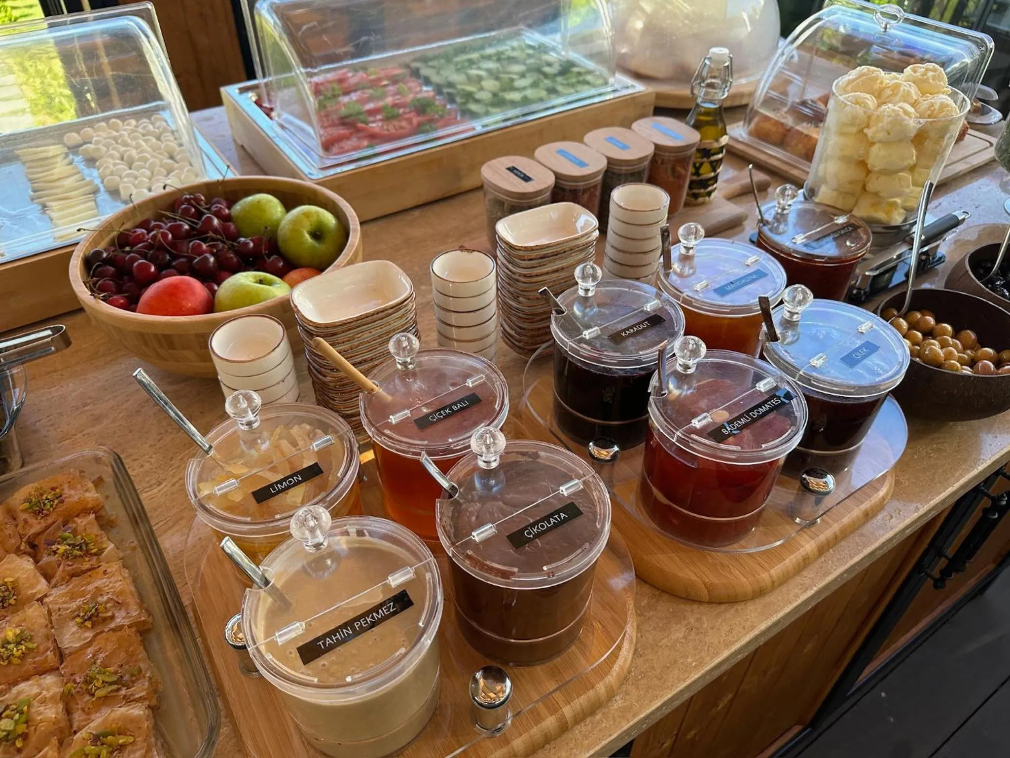 Breakfast in Oikos Bozcaada