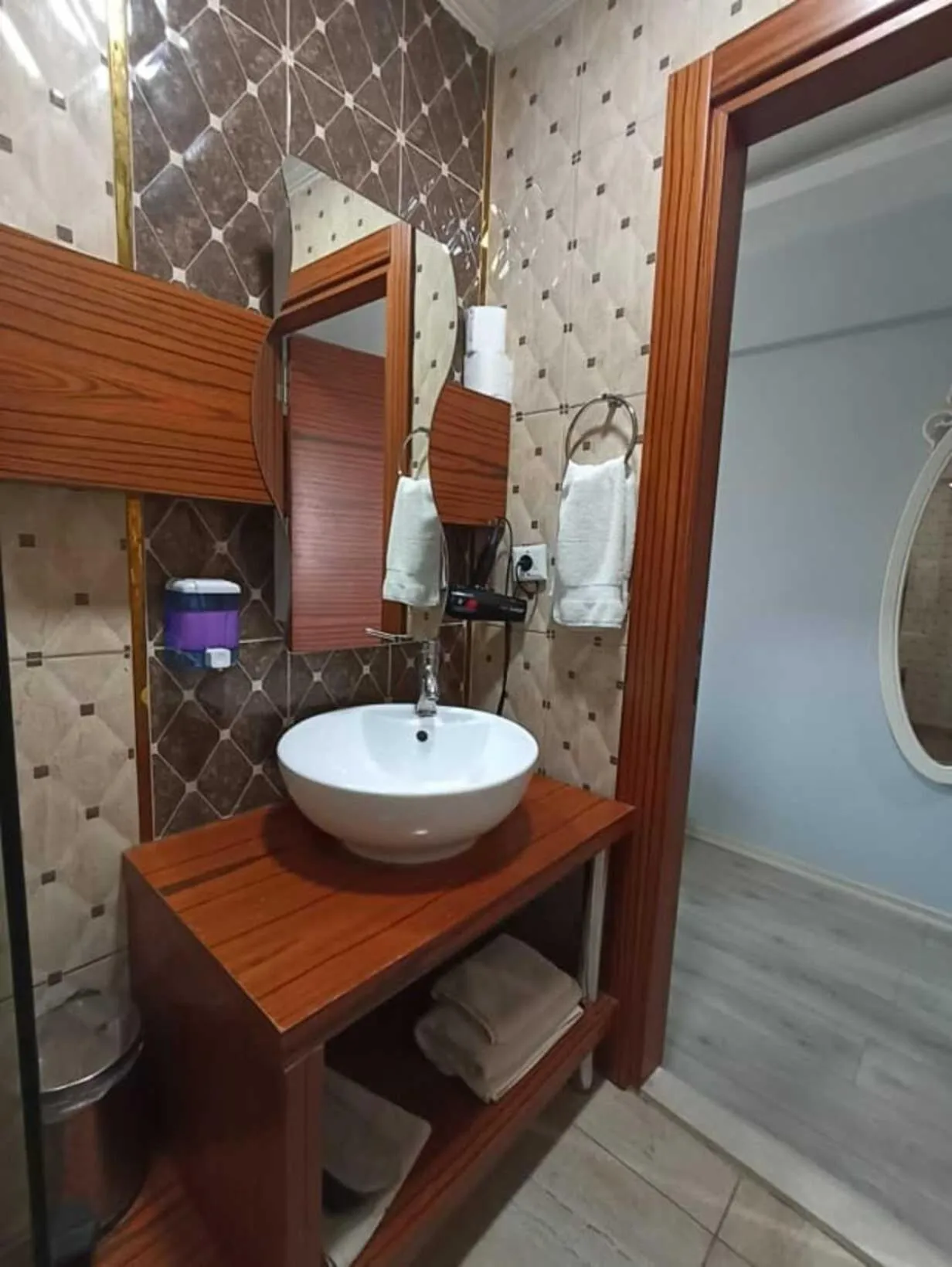 Shower in Adalı Hotel & Suites