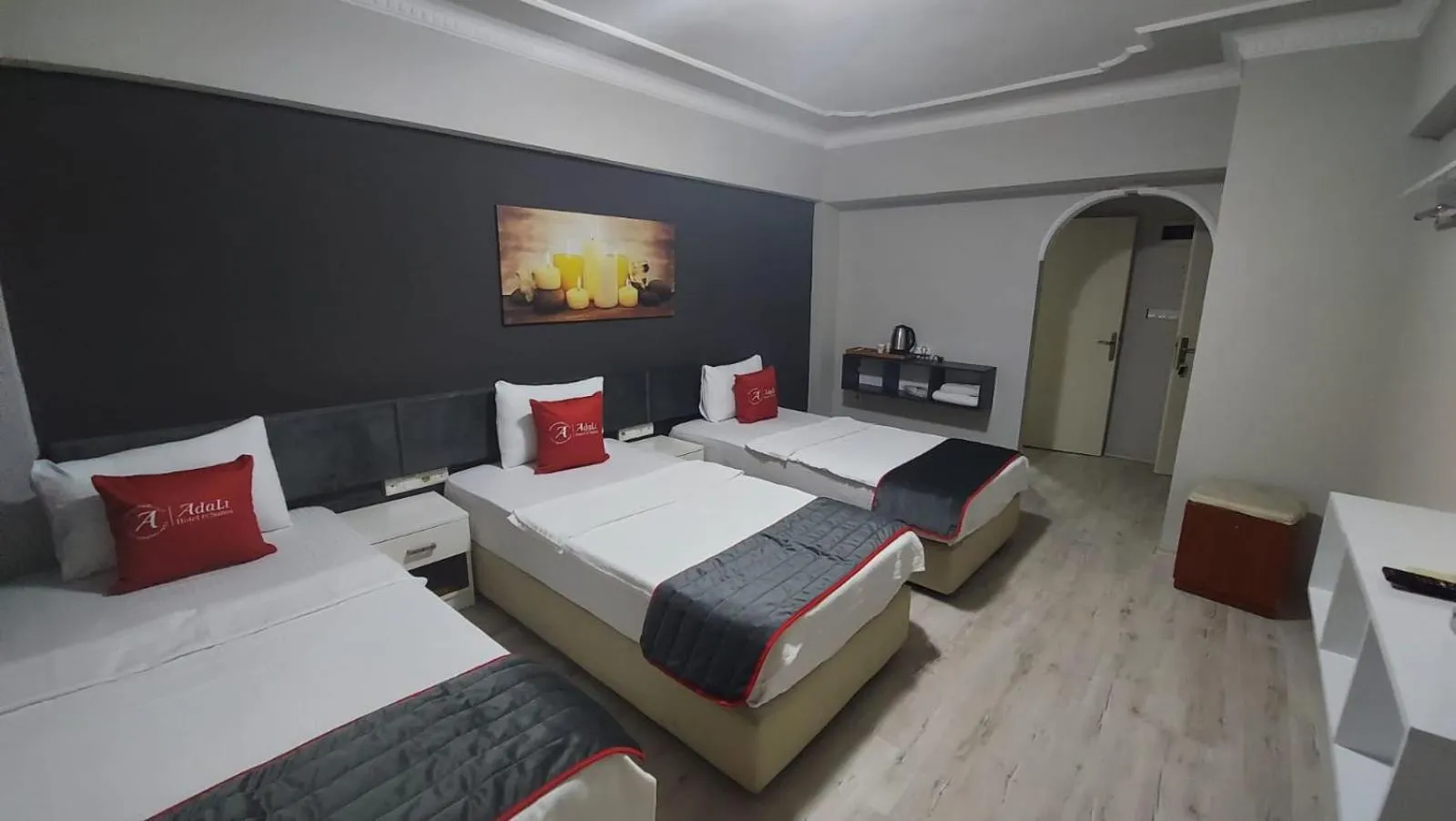 Bed in Adalı Hotel & Suites