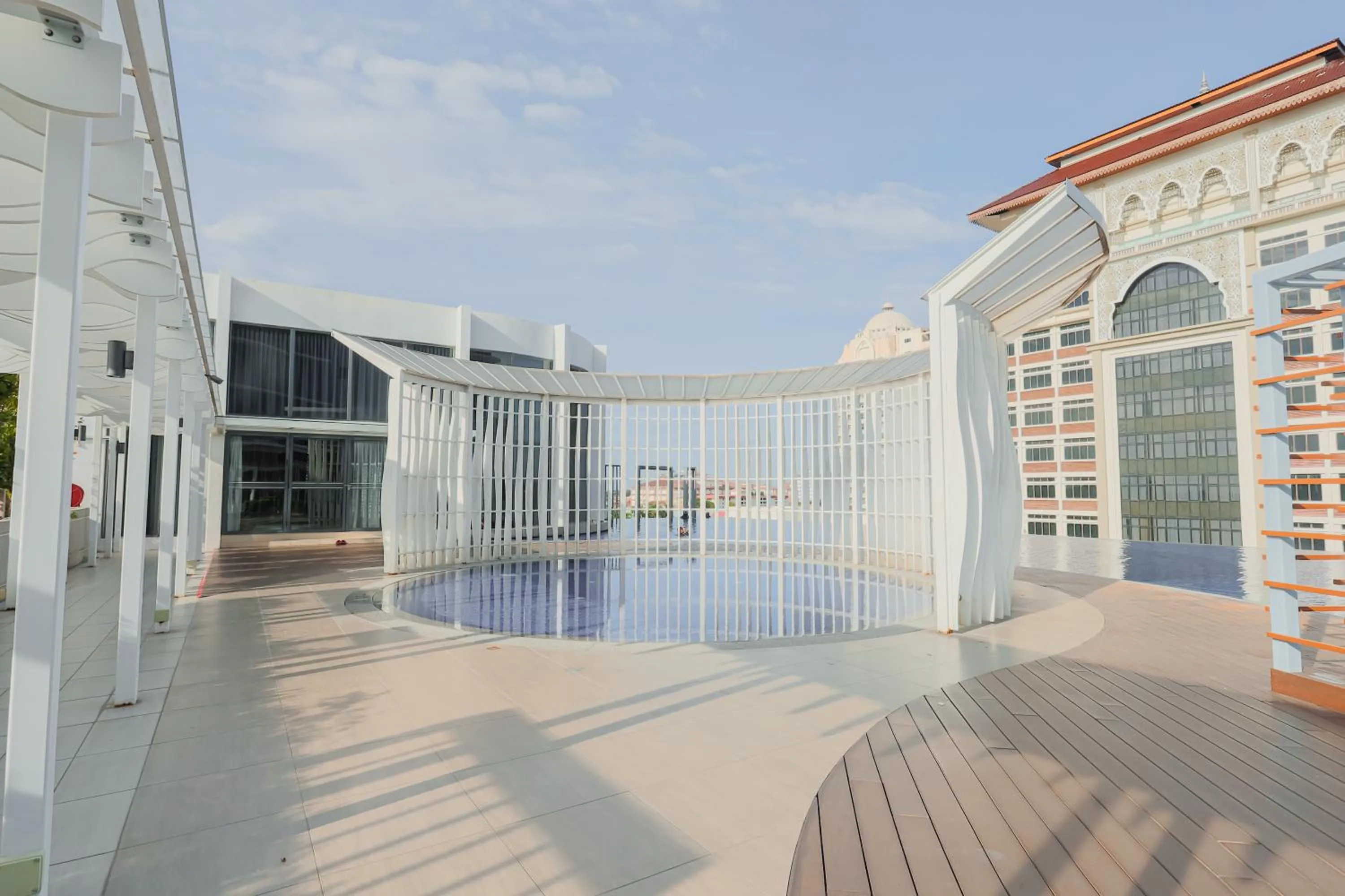 Pool view in AAIRA Troika Residence,Kota Bharu