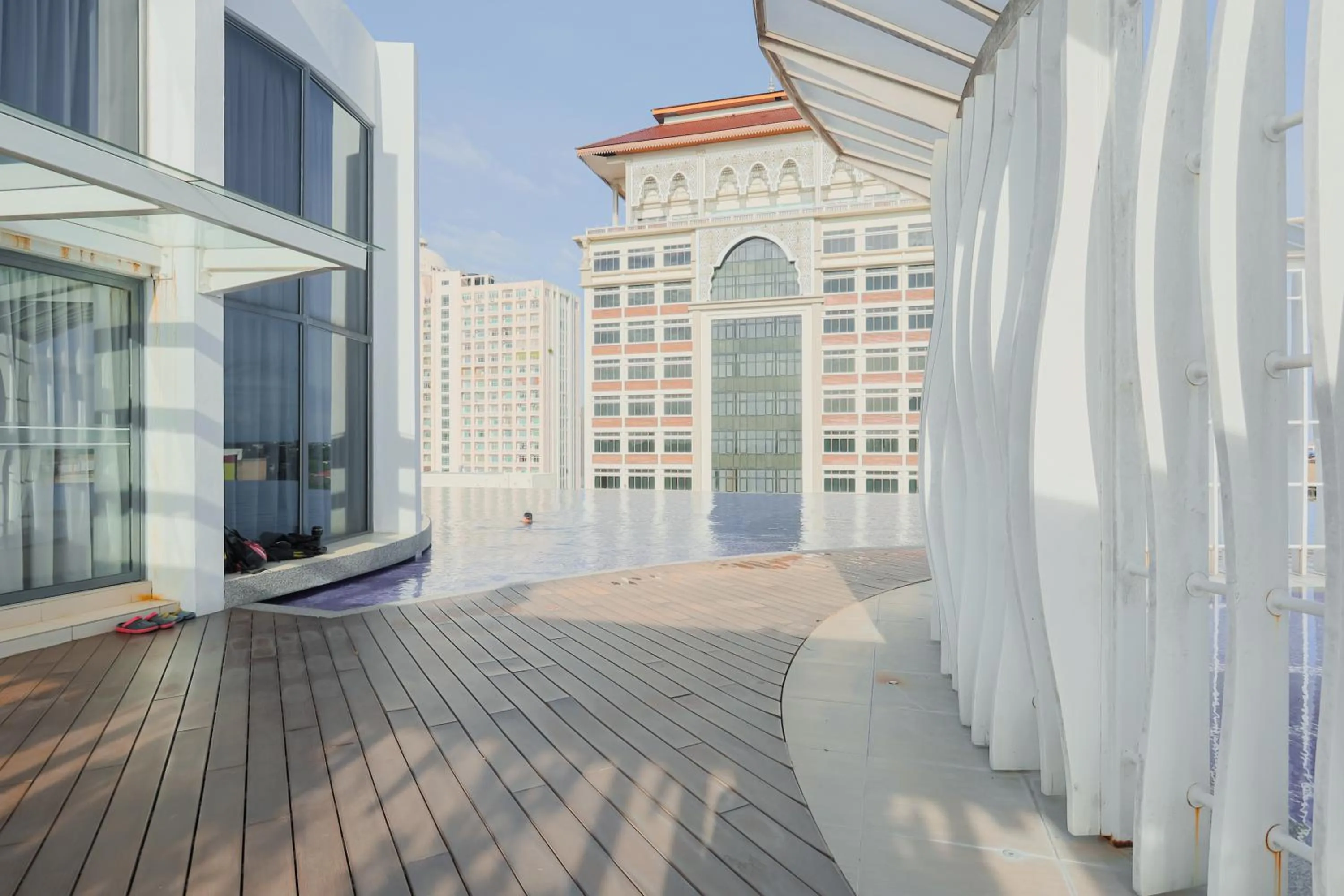 Swimming pool in AAIRA Troika Residence,Kota Bharu