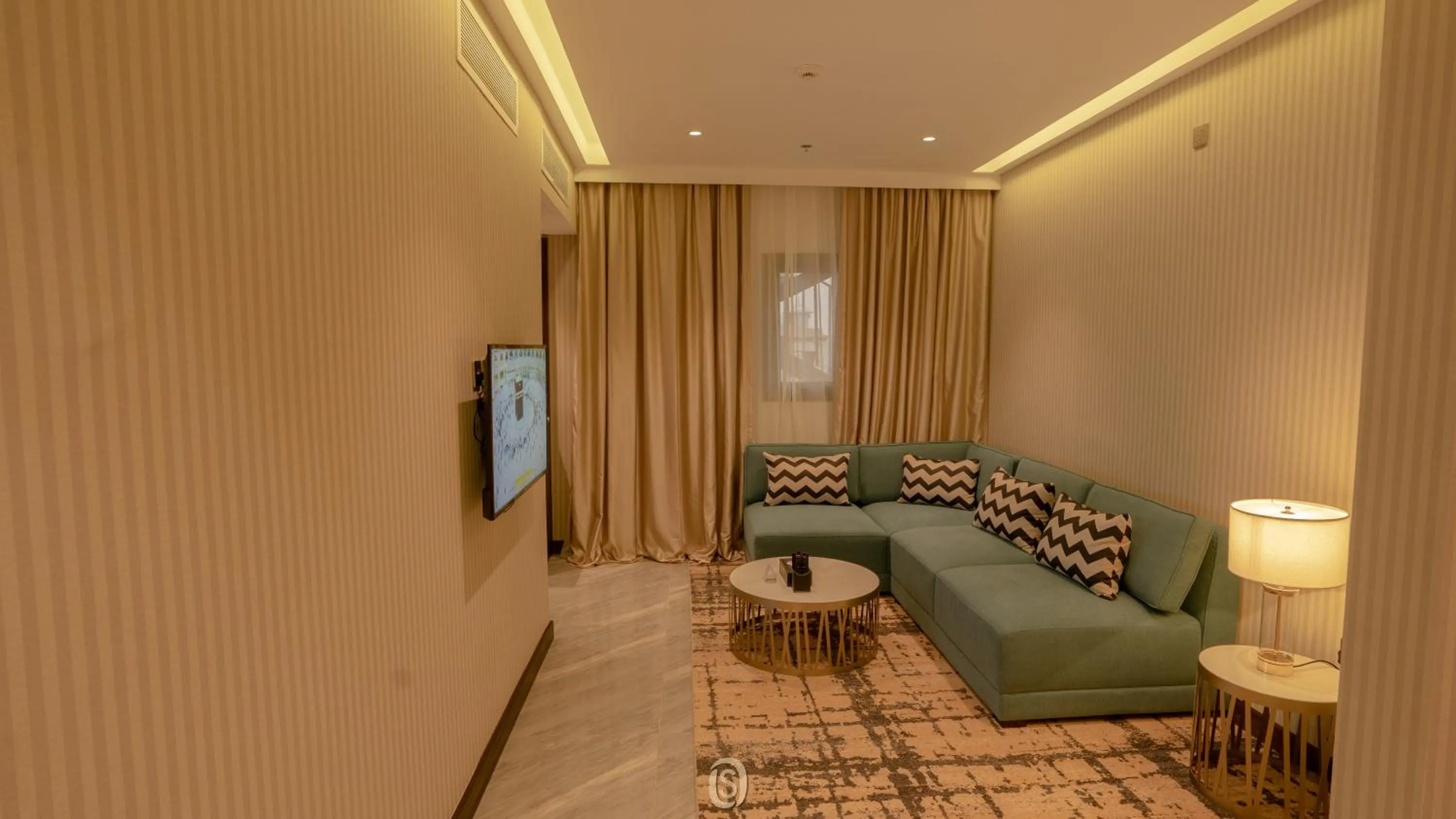 Seating area in Iris Boutique Jazan