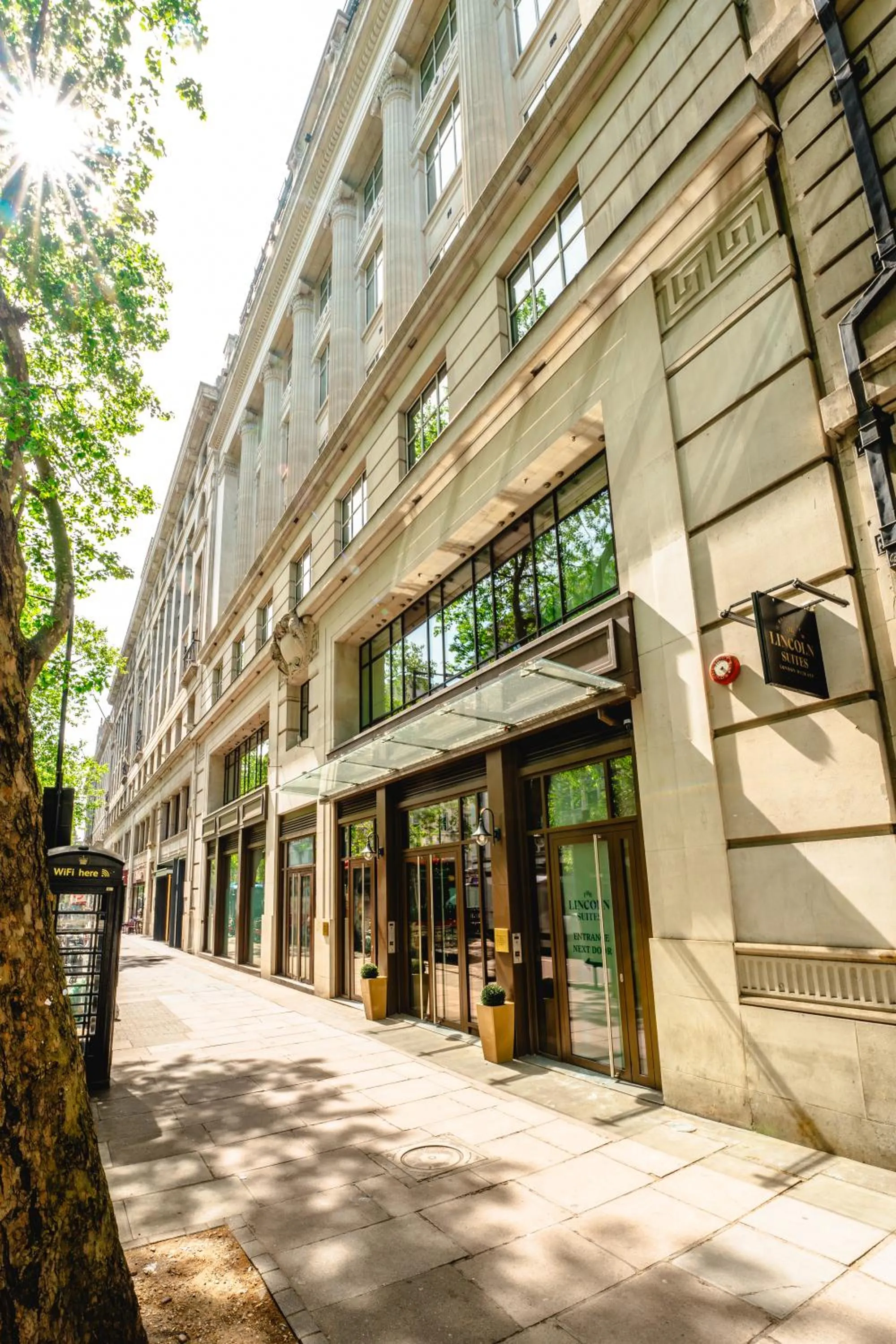 Property building in The Lincoln Suites