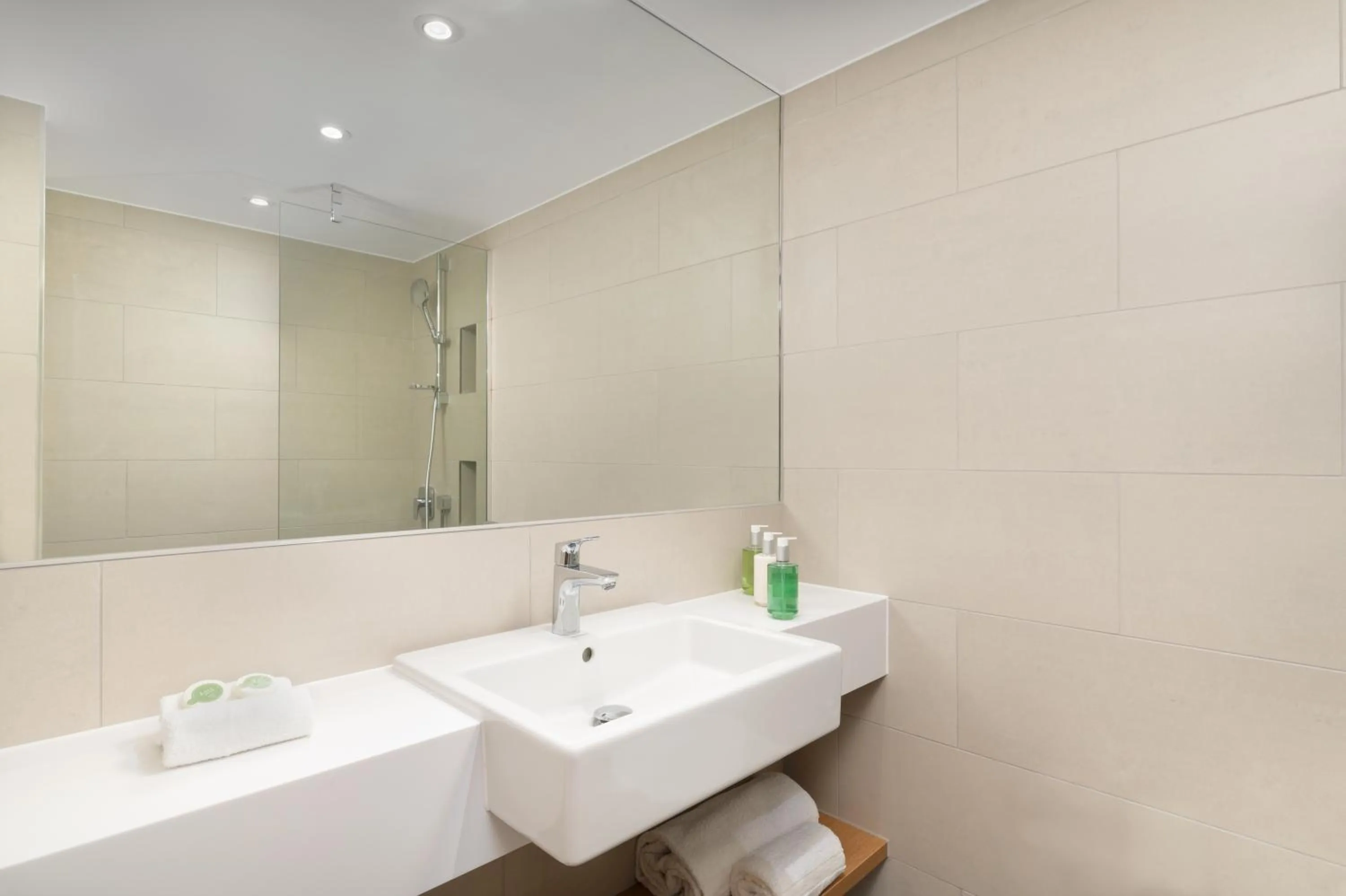 Shower in The Lincoln Suites