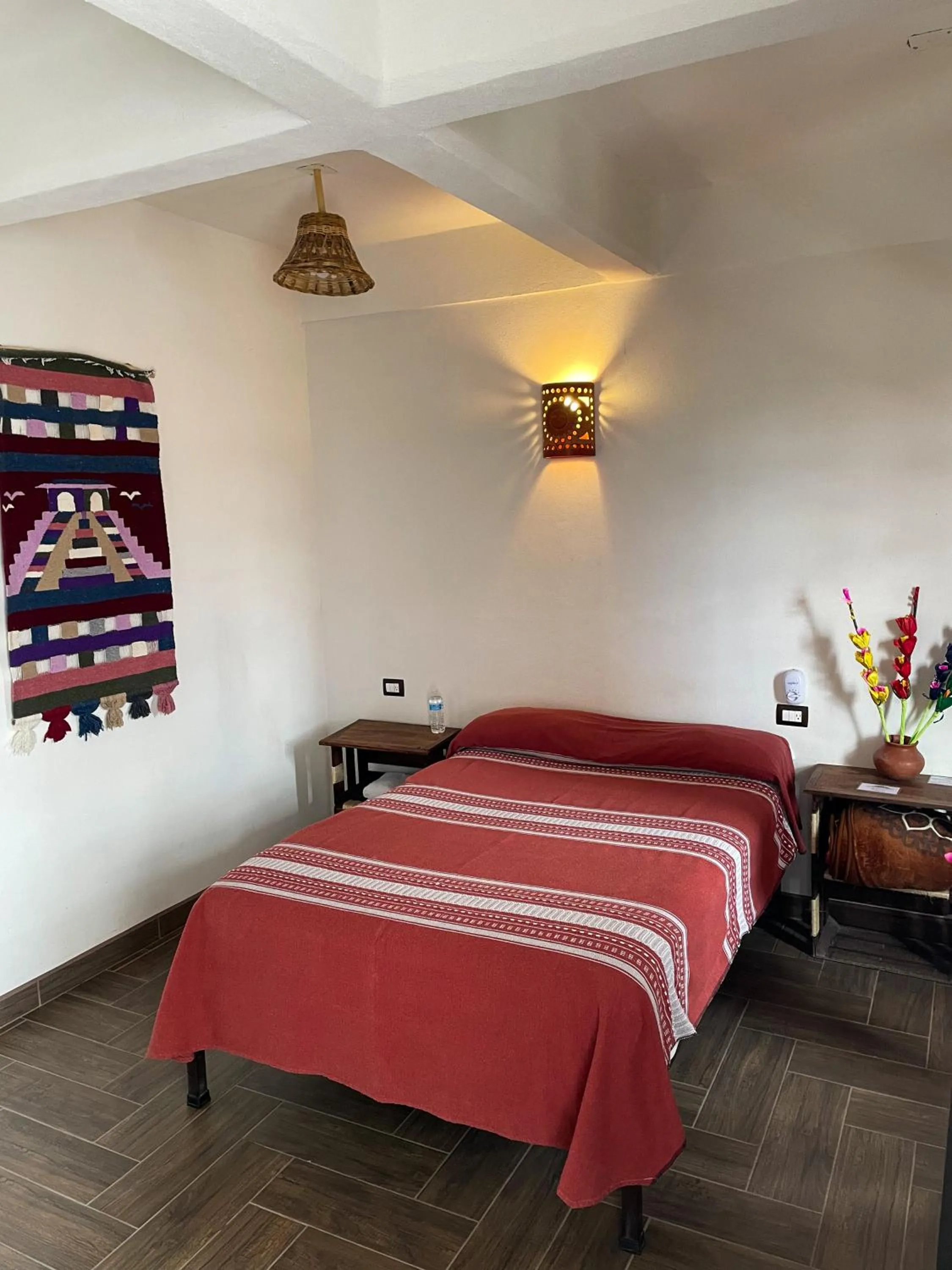 Bed in Hotel Yubazuu