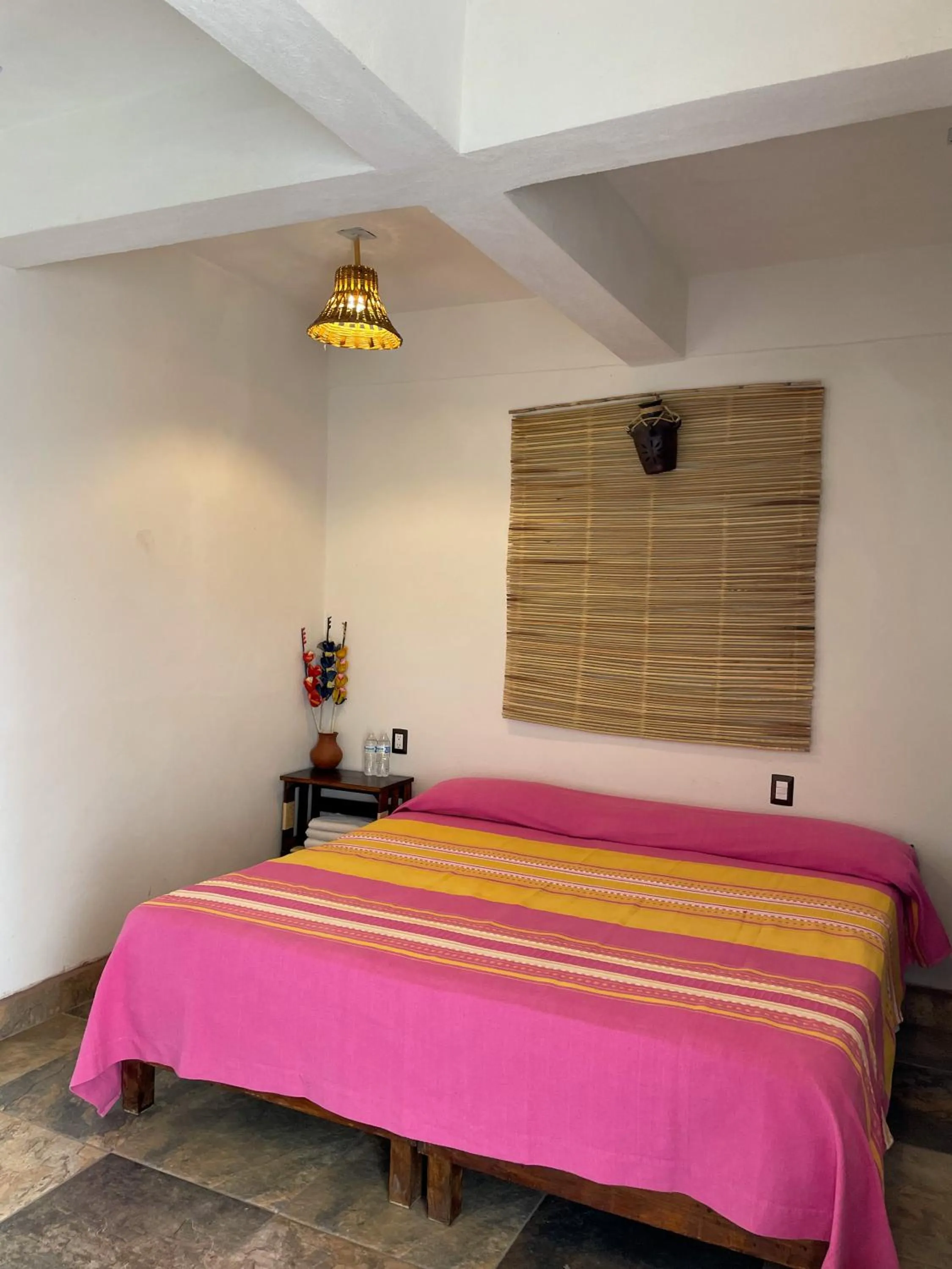 Bed in Hotel Yubazuu