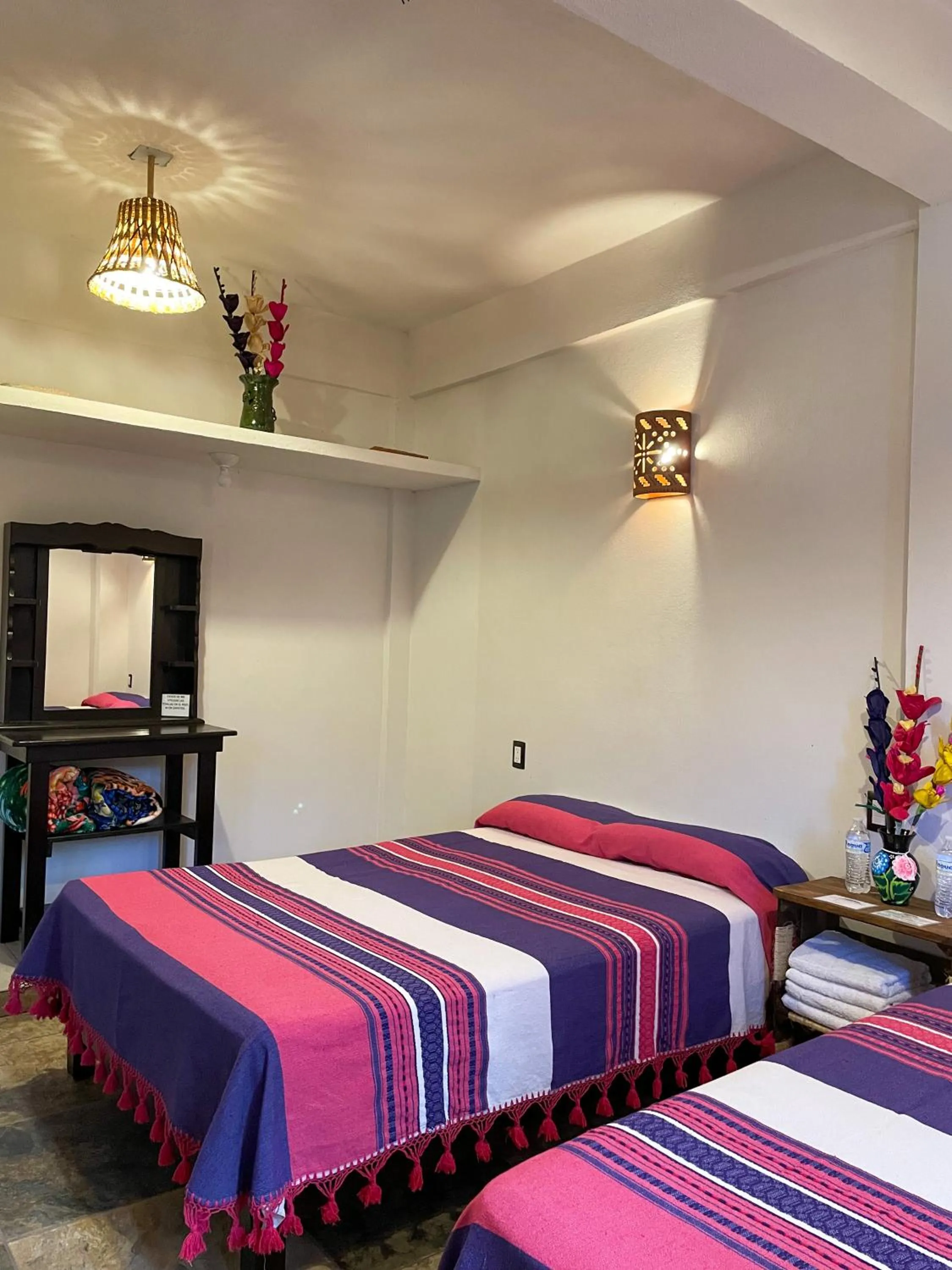 Bed in Hotel Yubazuu